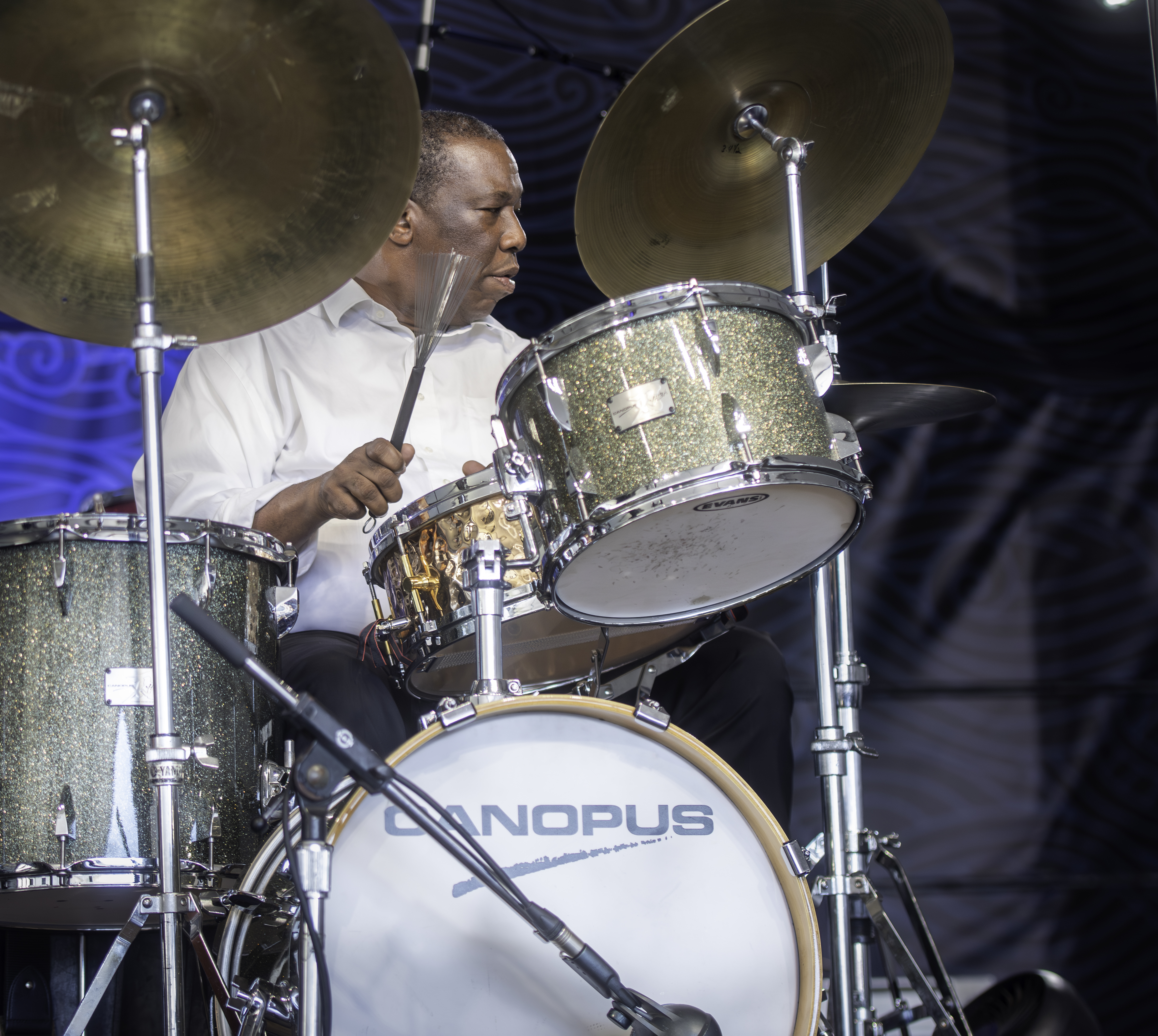 Kenny Washington with the Bill Charlap Trio at The Newport Jazz Festival 2023
