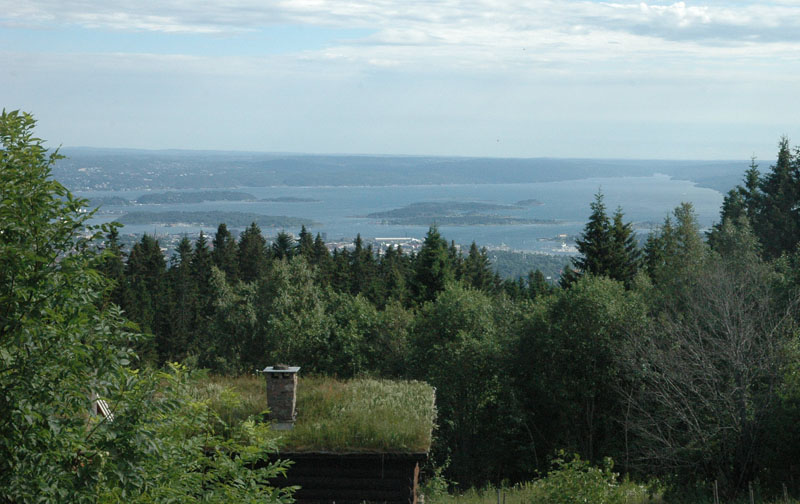 View of Oslo and Fjord