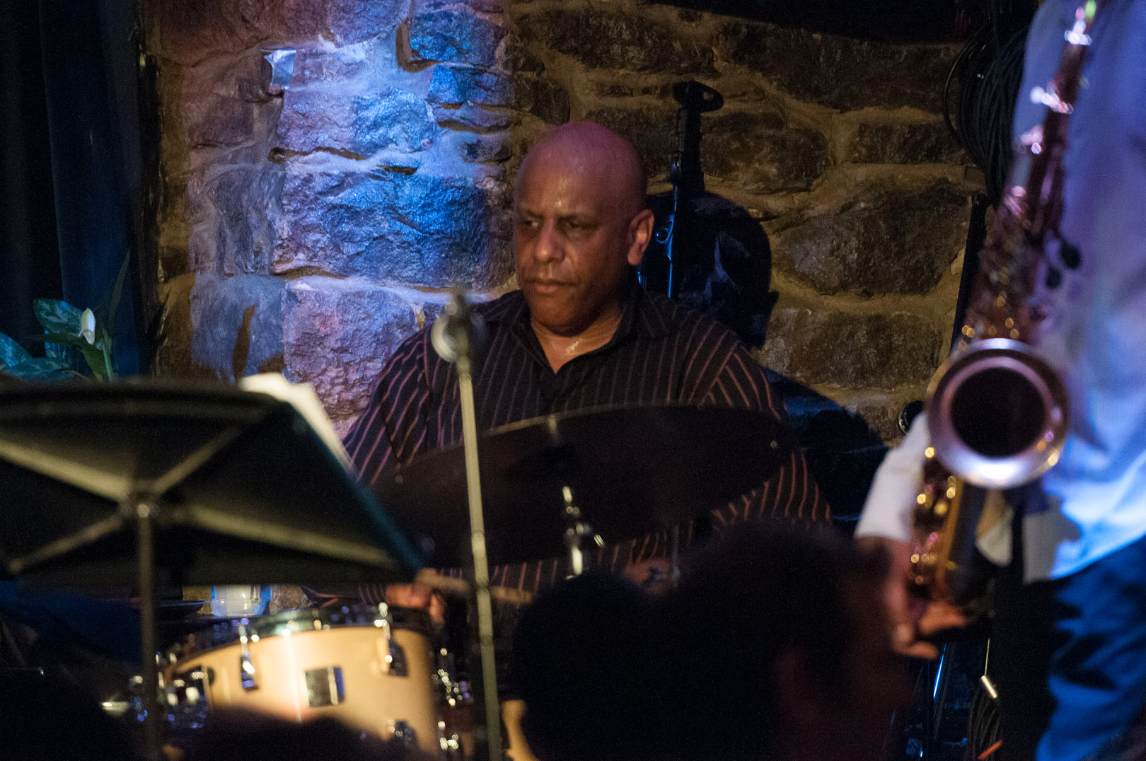 Billy Drummond with Tom Harrell at the Montreal International Jazz Festival 2012