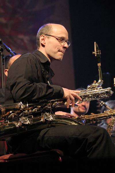 Thomas Danzeisen with the Ilorkestra at Amr Jazz Festival, Alhambra, Geneva, Switzerland, 2005