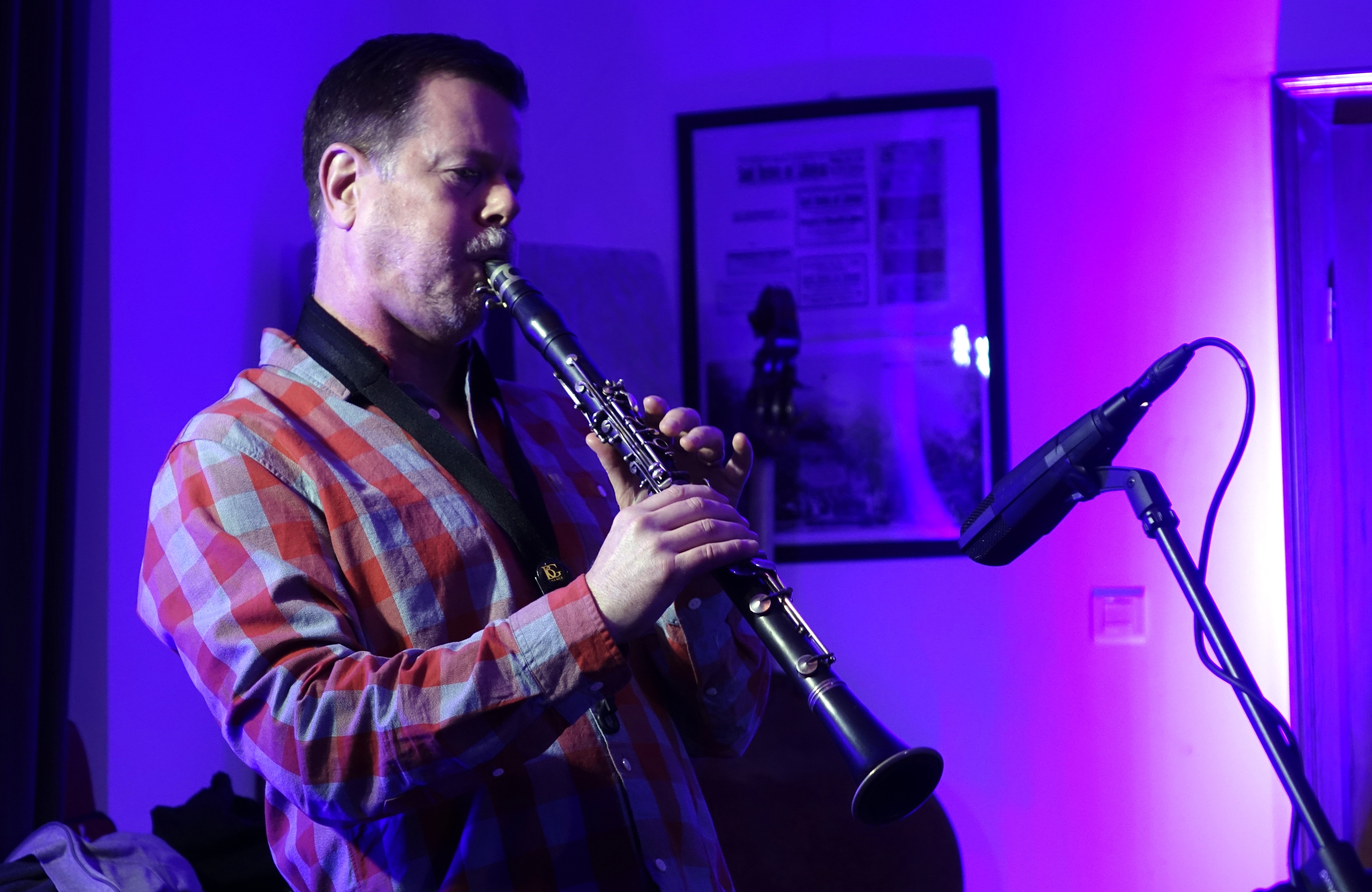 Ken Vandermark at Wlen, Poland on 23 September 2018