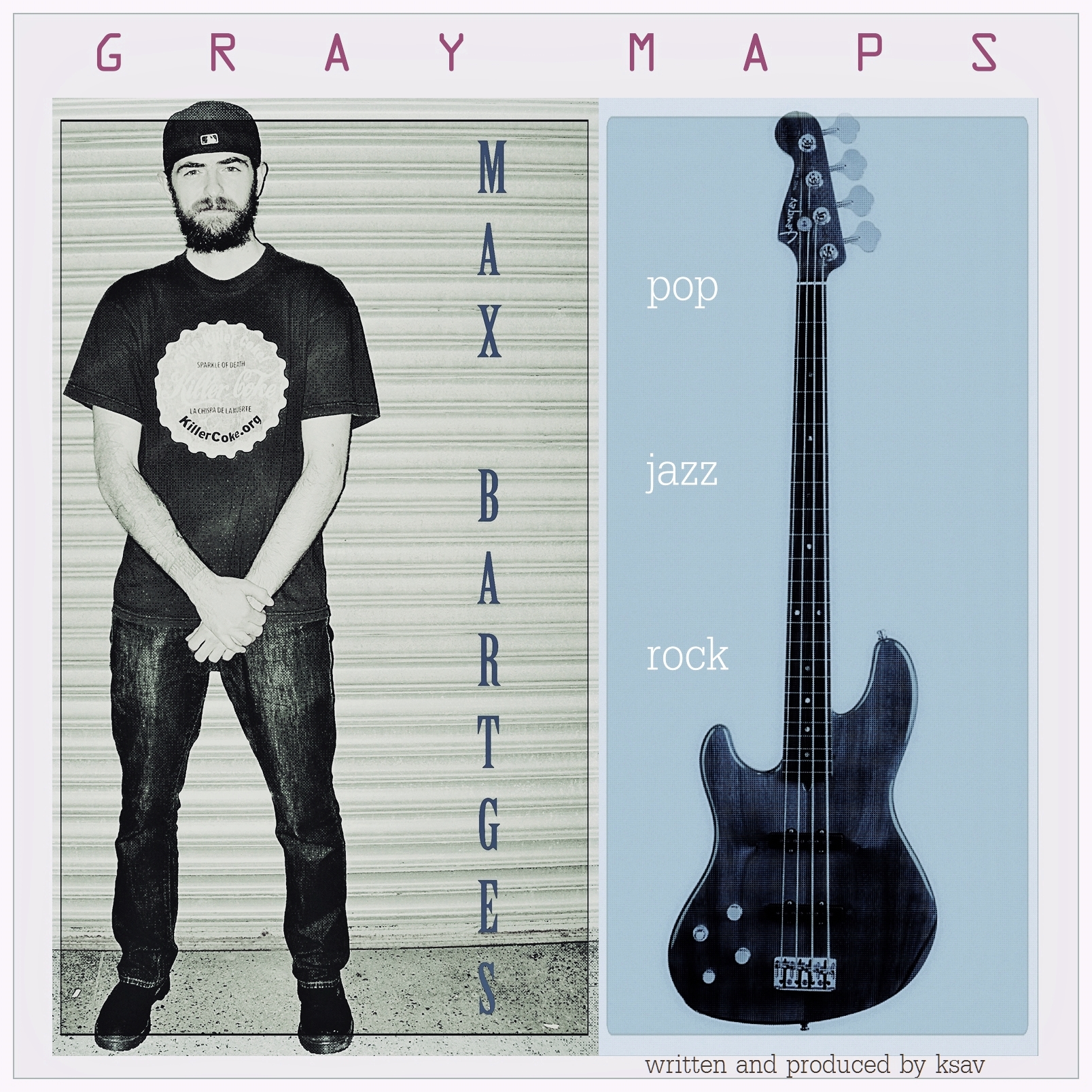 Max Bartges (Jazz Bass - GRAY MAPS)