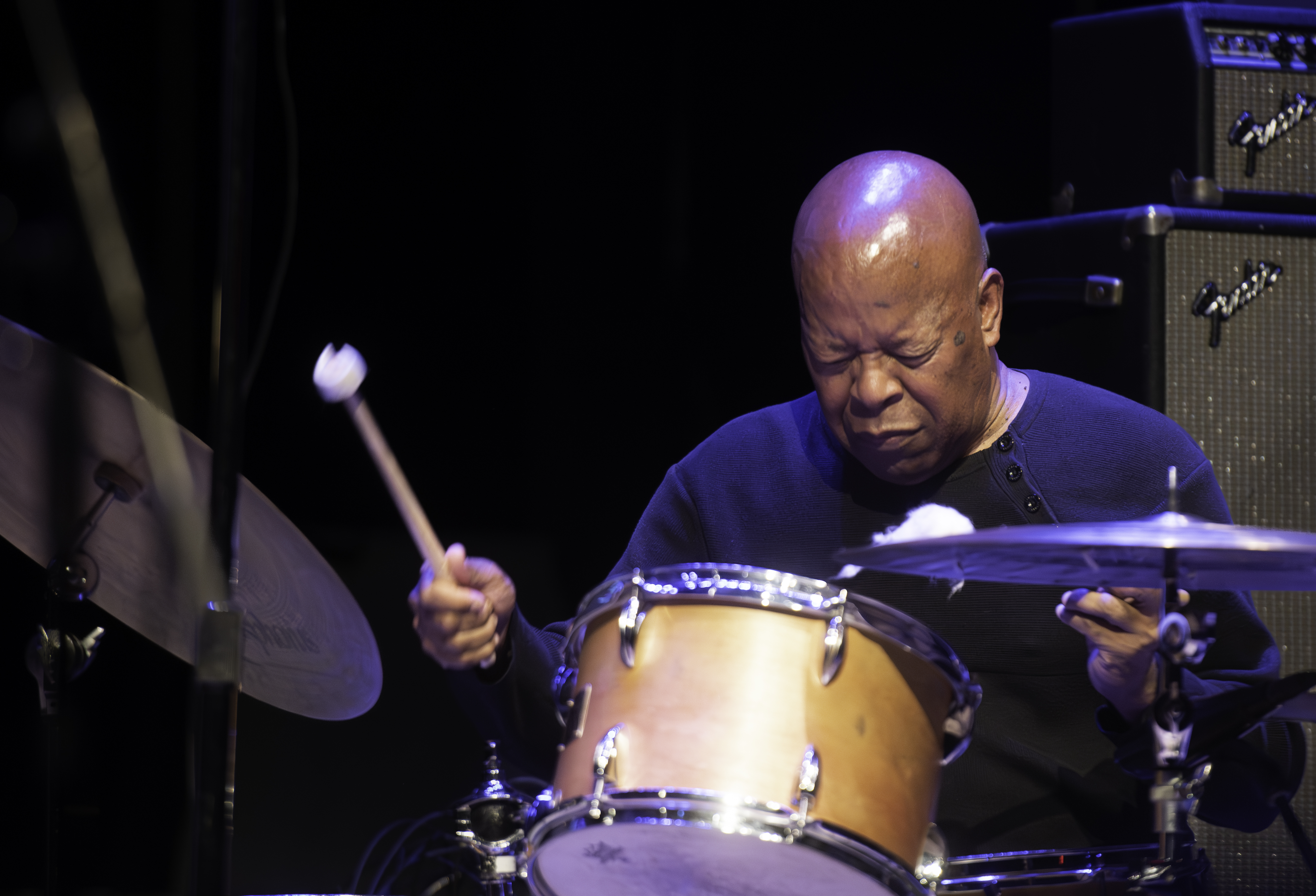 William Hooker at the Edward "Kidd" Jordan Memorial Concert at Roulette in Brooklyn