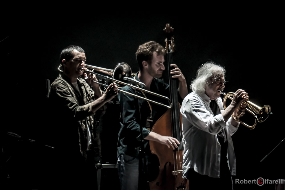Gianluca Petrella Enrico Rava Time in jazz 2018