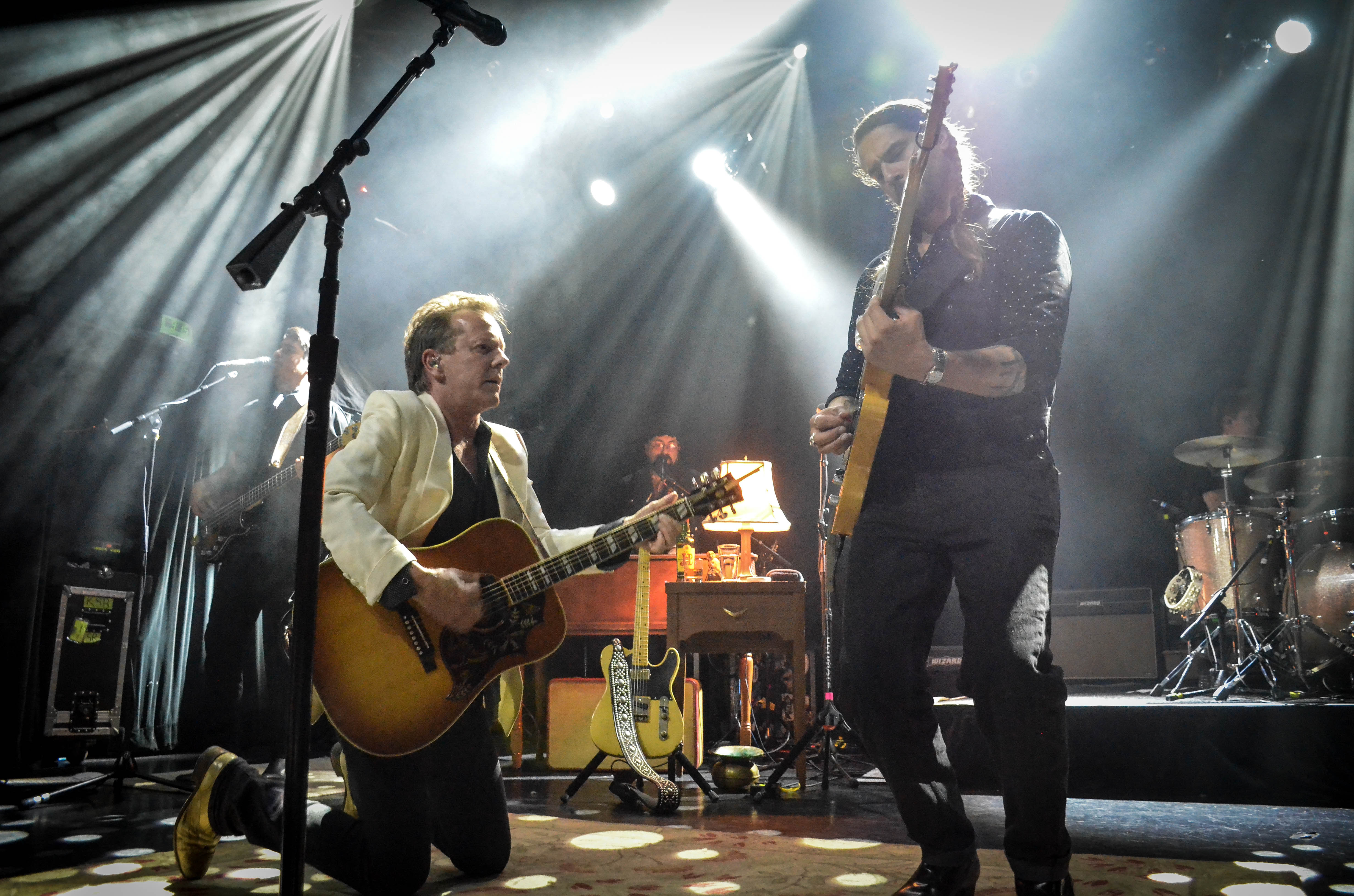Kiefer Sutherland at Irving Plaza on June 25, 2019. 