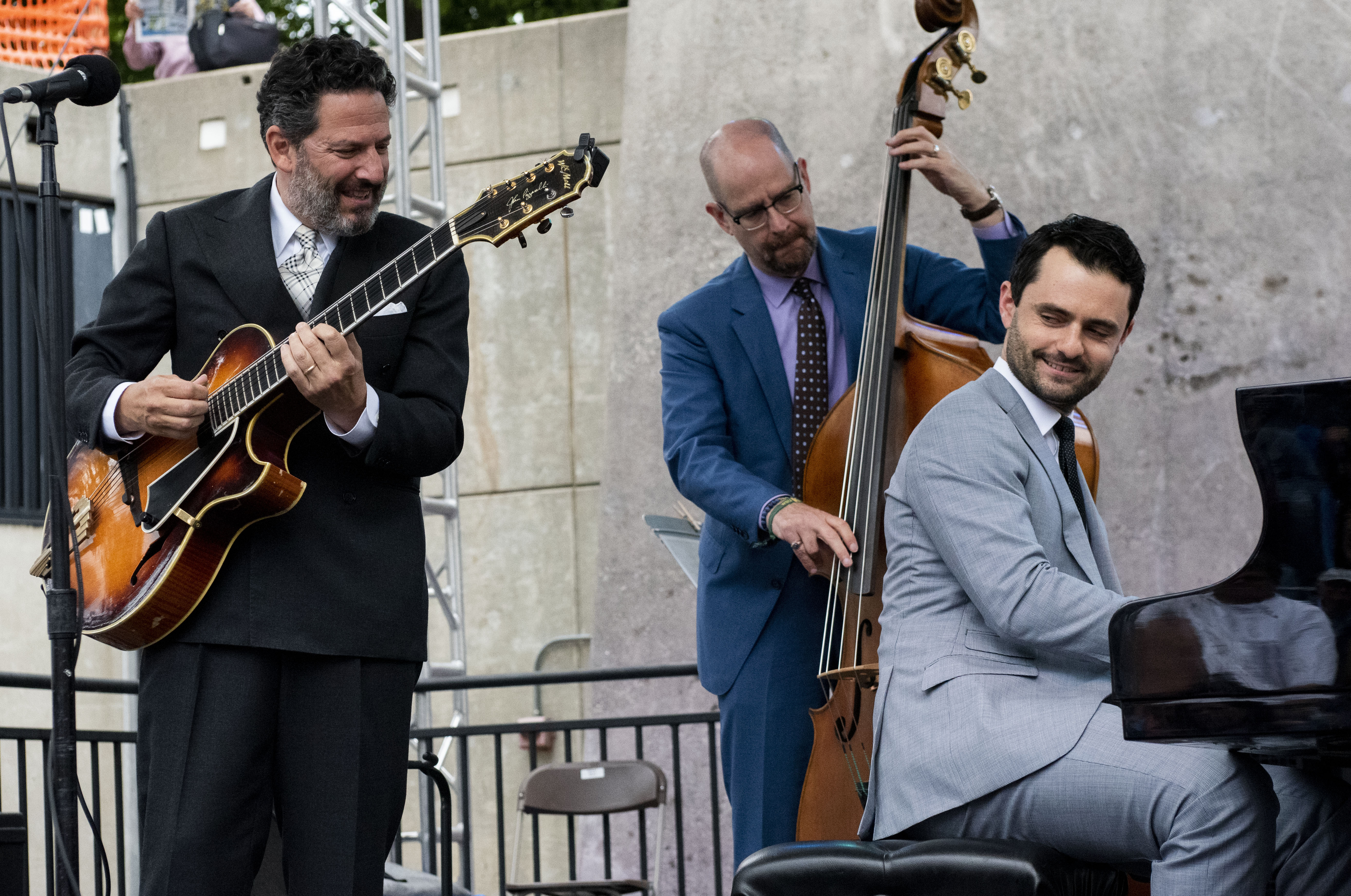 John Pizzarelli, Mike Karn, and Konrad Paszkudzki