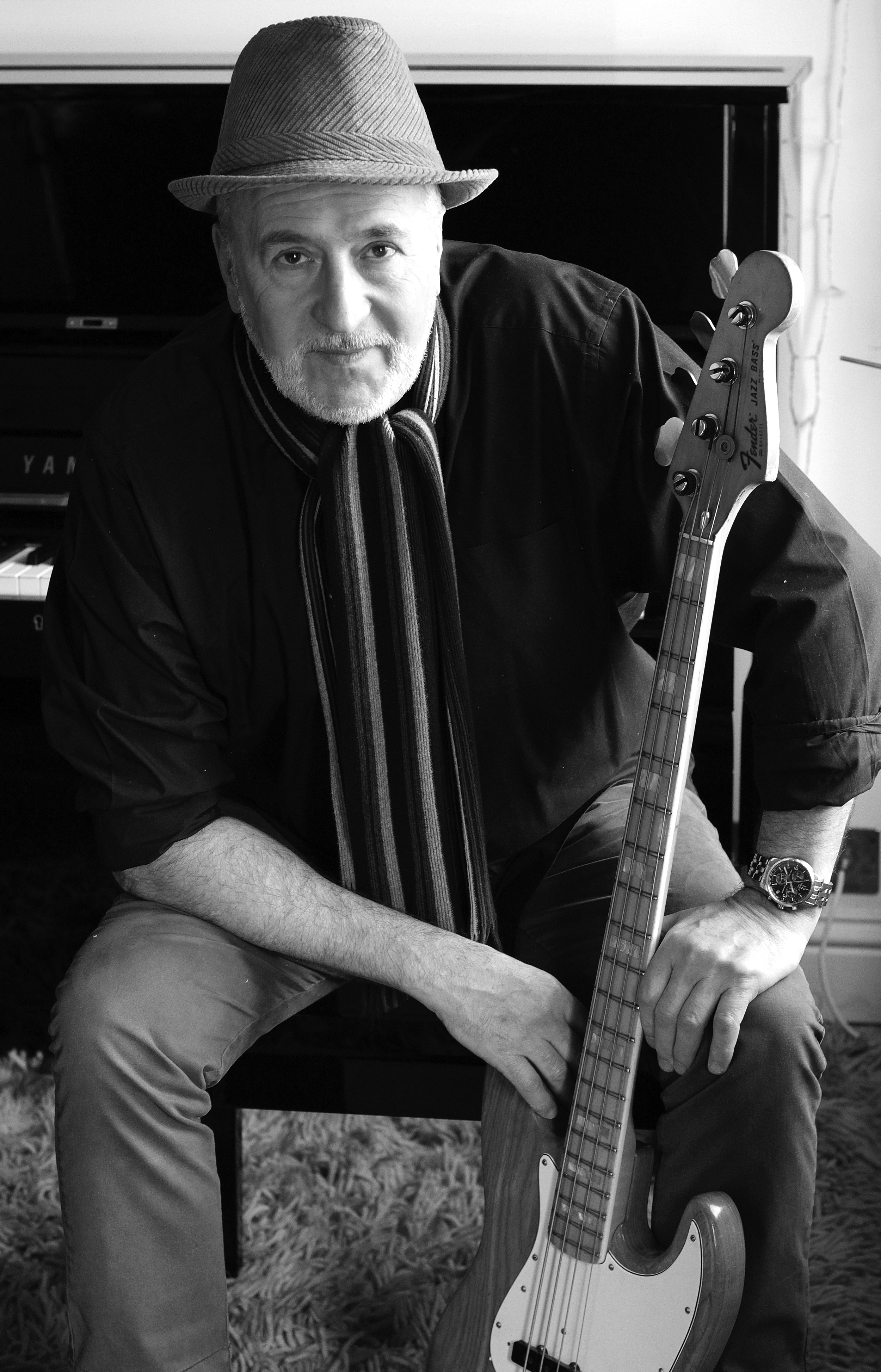 Paul Carmichael, with Fender Bass 