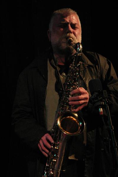 Peter Brotzmann at the Amr Jazz Festival, Alhambra, Geneva, Switzerland, 2005
