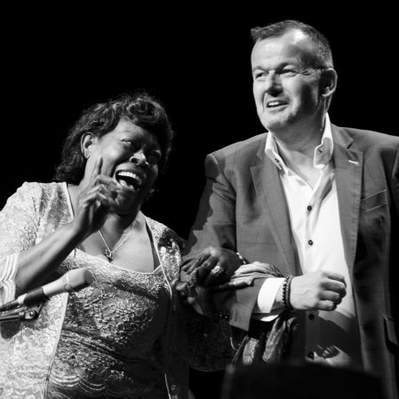 Margie Evans and Philipp Fankhauser