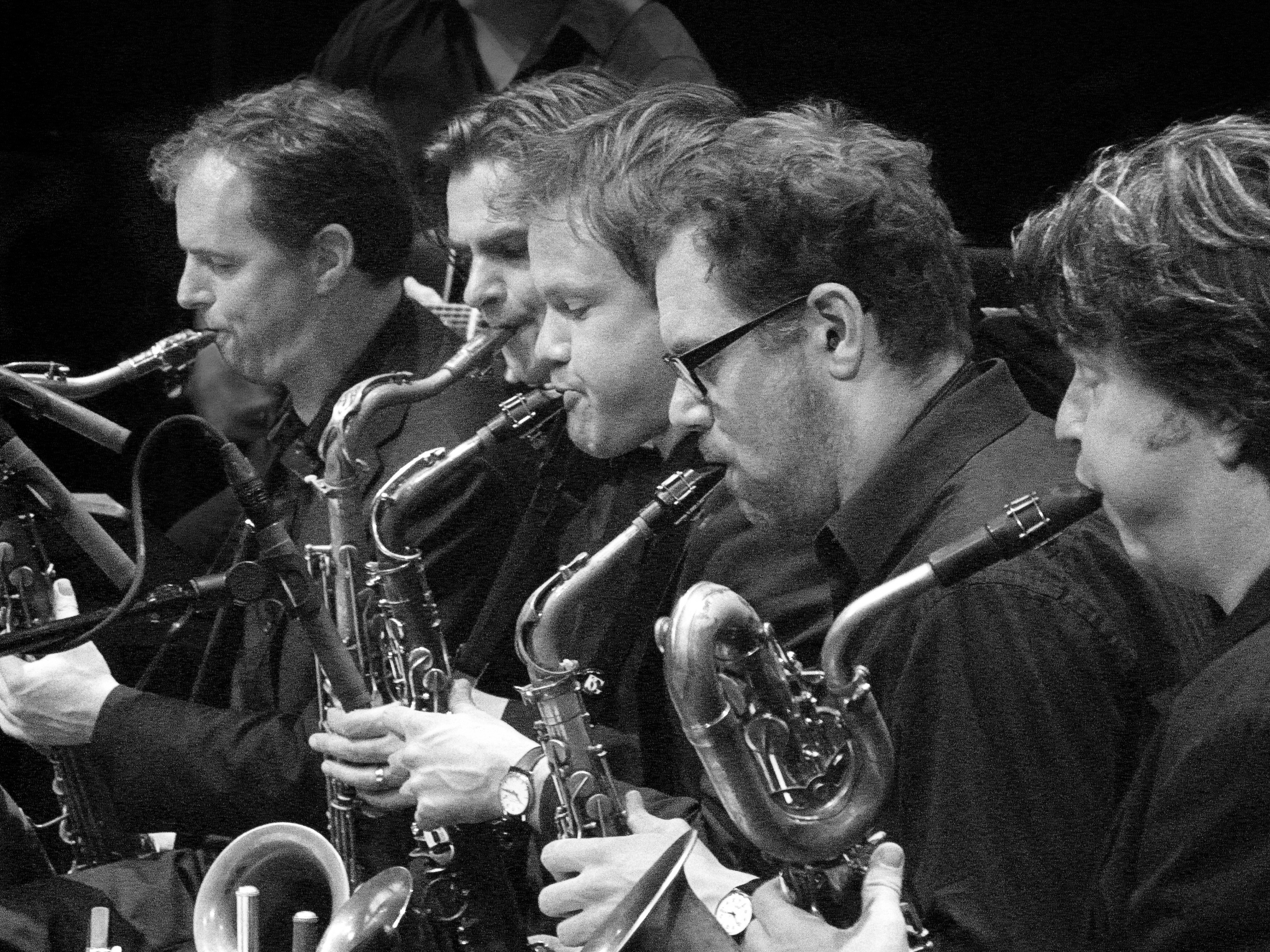 Jazz orchestra of the concertgebouw sax section