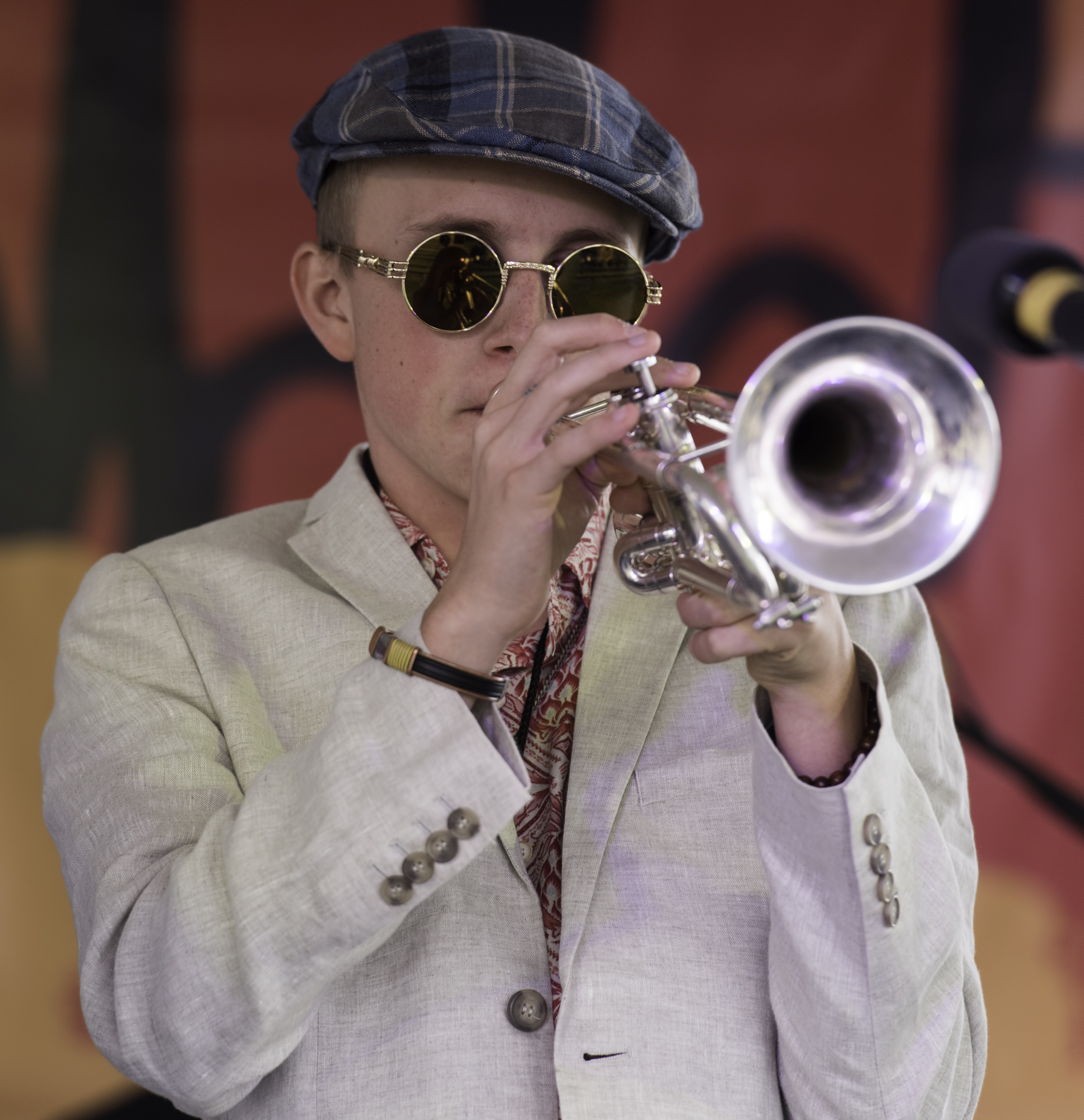 Geoffrey Gallante with the Next Generation Jazz Orchestra at the Monterey Jazz Festival