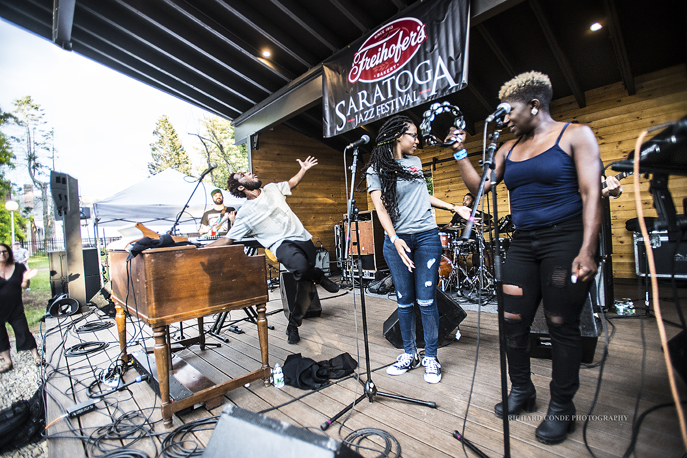 Cory Henry and the Funk Apostles at the Freihofer Saratoga Jazz Festival 2017