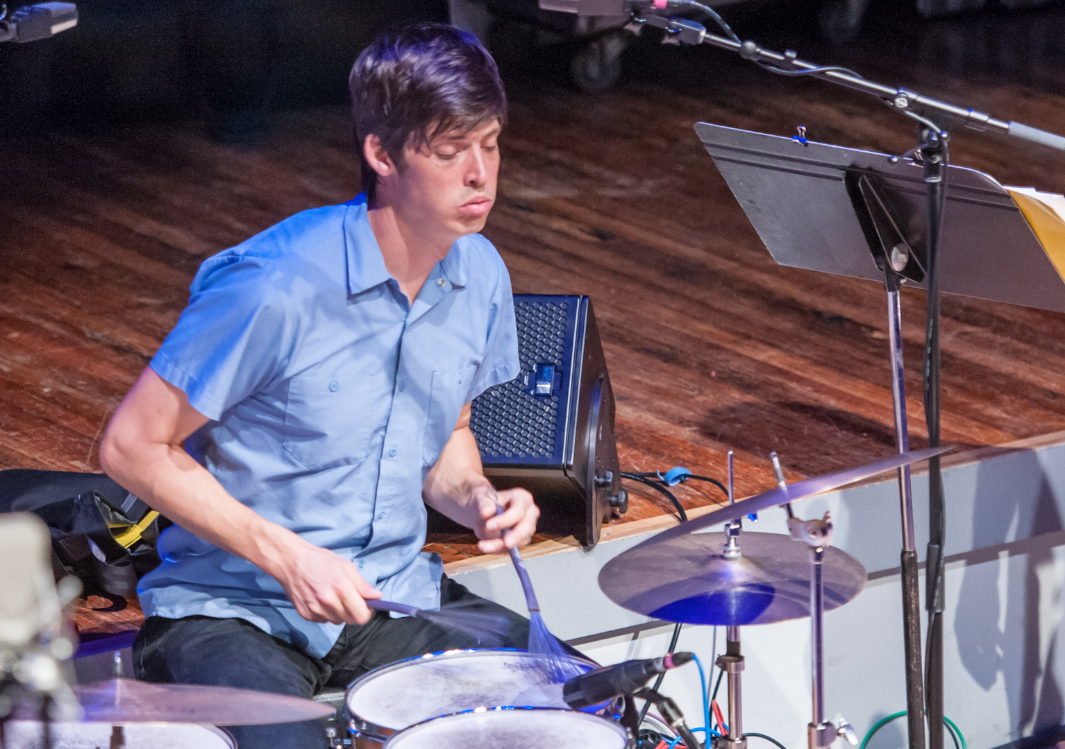 Ches Smith with the Mary Halvorson Septet at Roulette