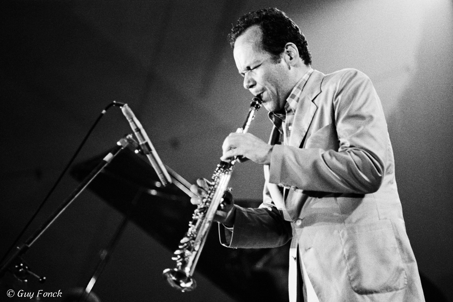 Steve Lacy 1979 — jazz photo by Guy Fonck | All About Jazz