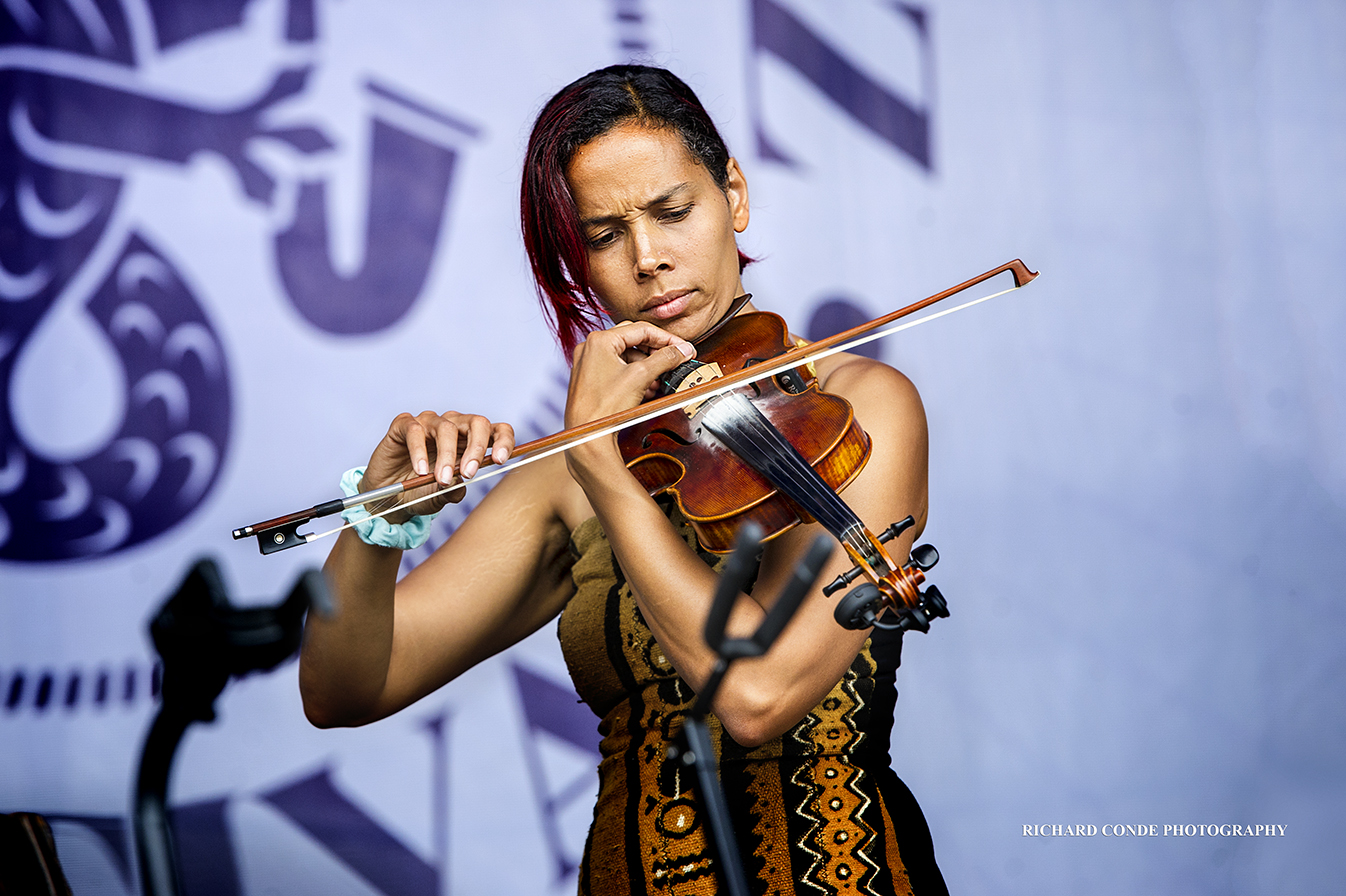 Rhiannon Giddens At The 2017 Newport Jazz Festival