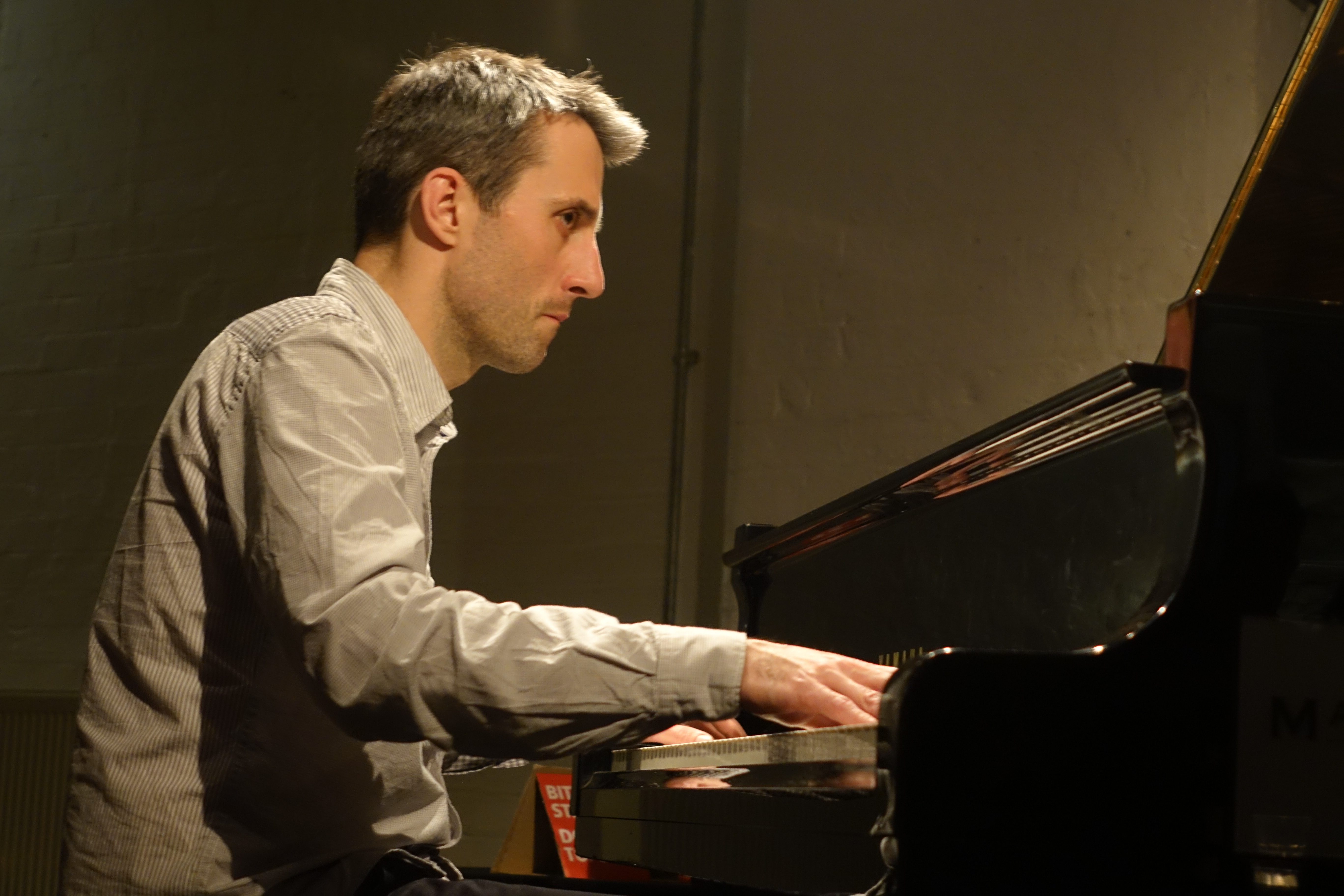 Alexander Hawkins at Cafe Oto, London in April 2019