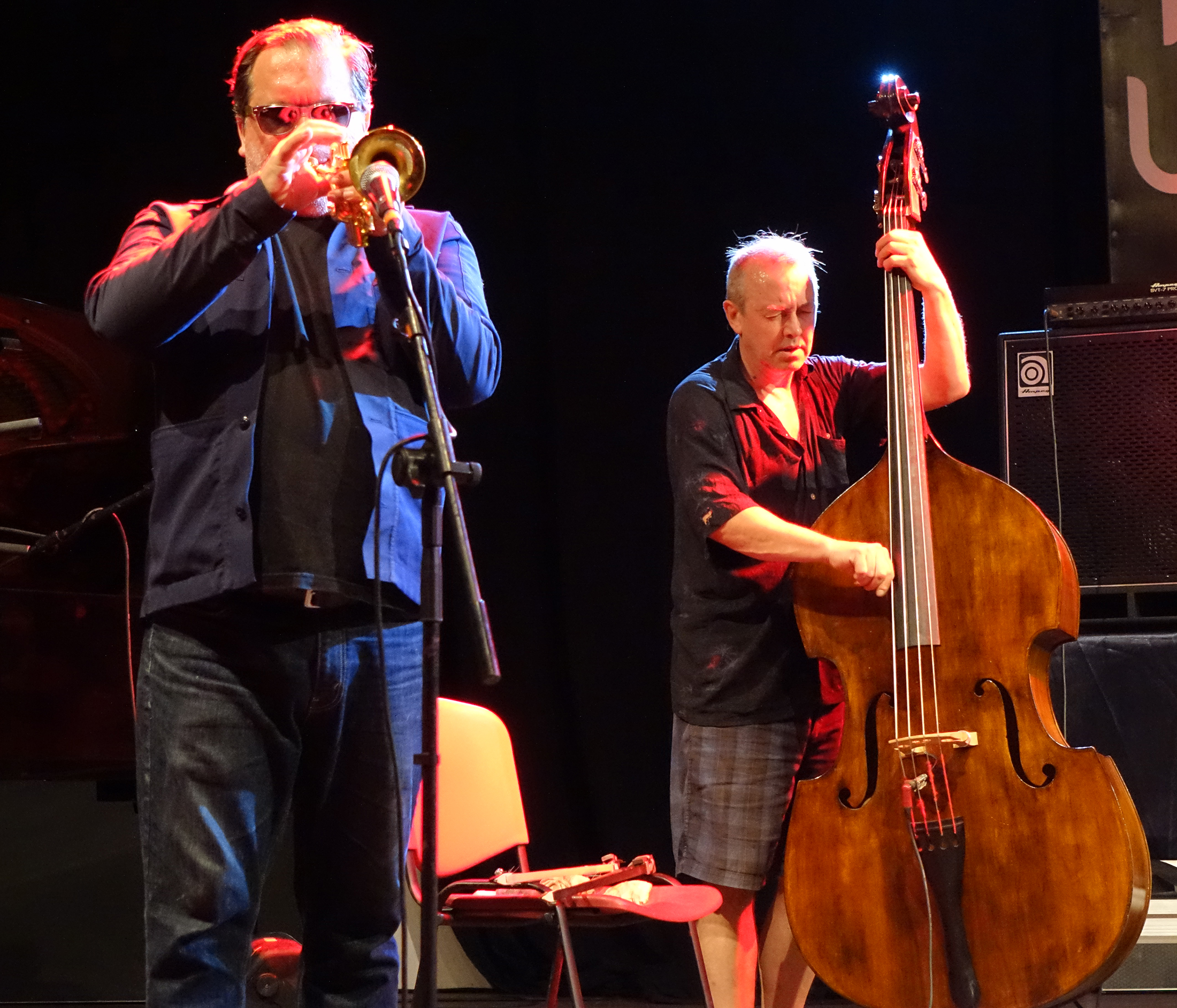 Rob Mazurek & John Edwards in Sant' Anna Arresi Sardinia 2018