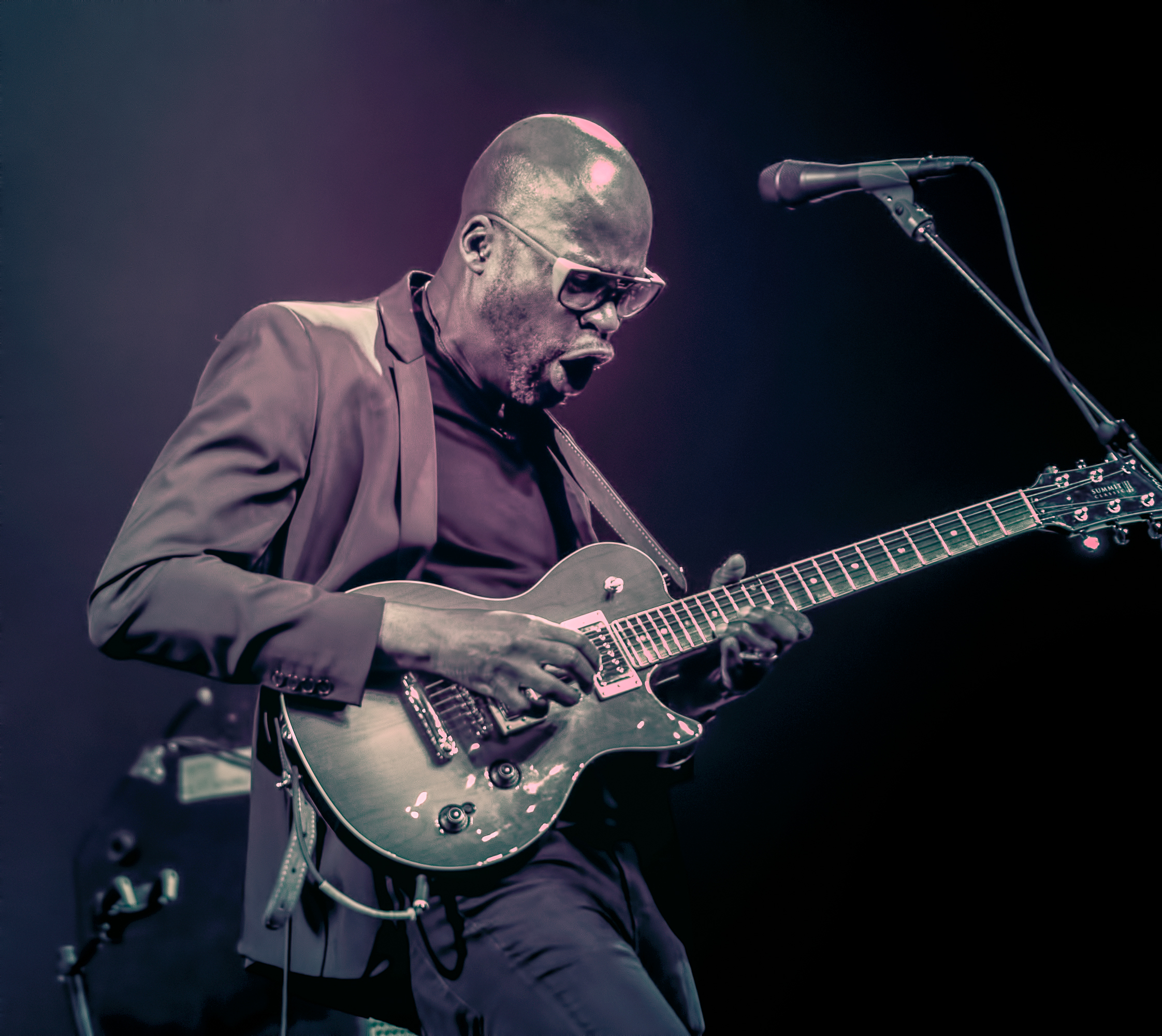 Lionel Loueke with Herbie Hancock at The Montreal International Jazz Festival 2018