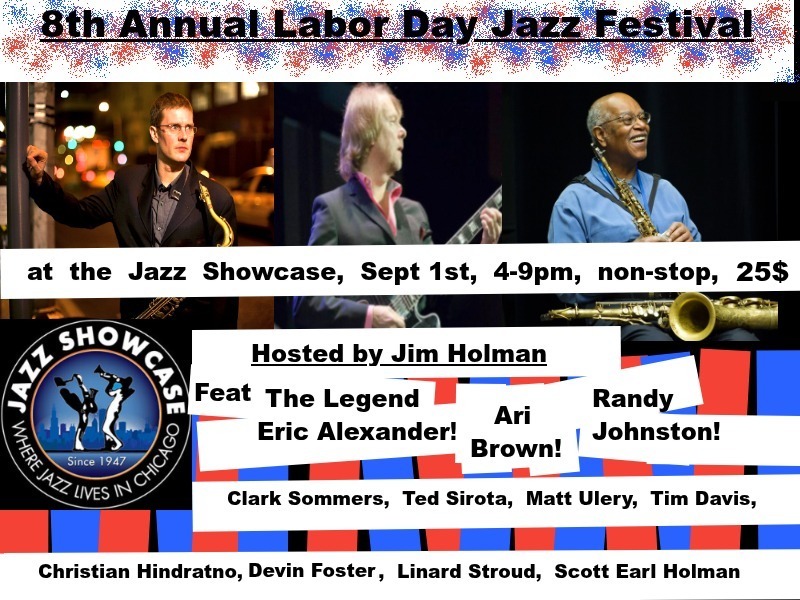 8th Annual Labor Day Jazz Festival, Featuring Eric Alexander