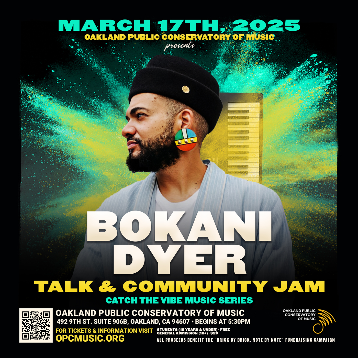 Catch the Vibe: Bokani Dyer "Talk & Community Jam"