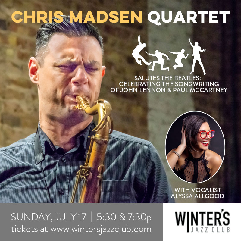 Chris Madsen Quartet With Vocalist Alyssa Allgood