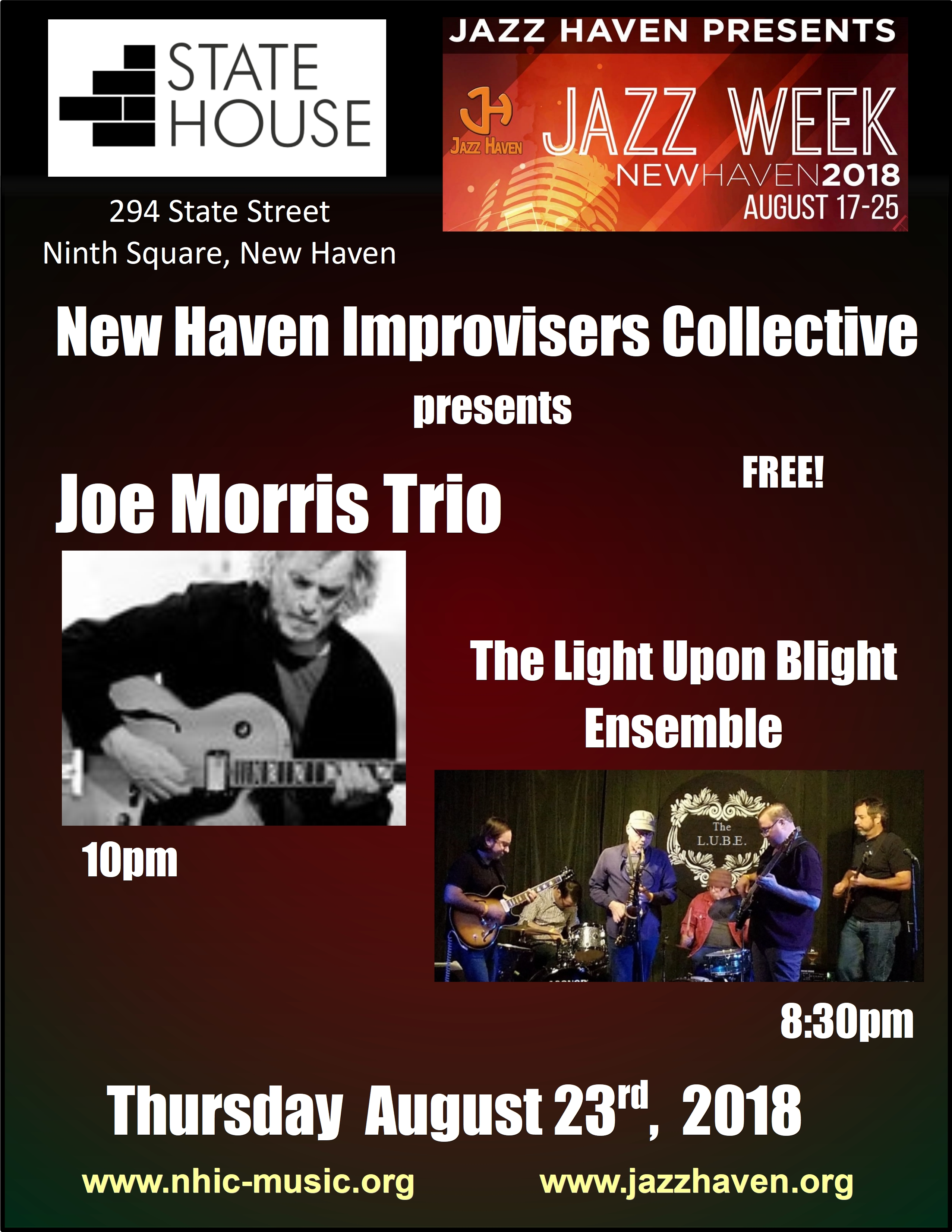 Joe Morris  + Light Upon Blight Ensemble