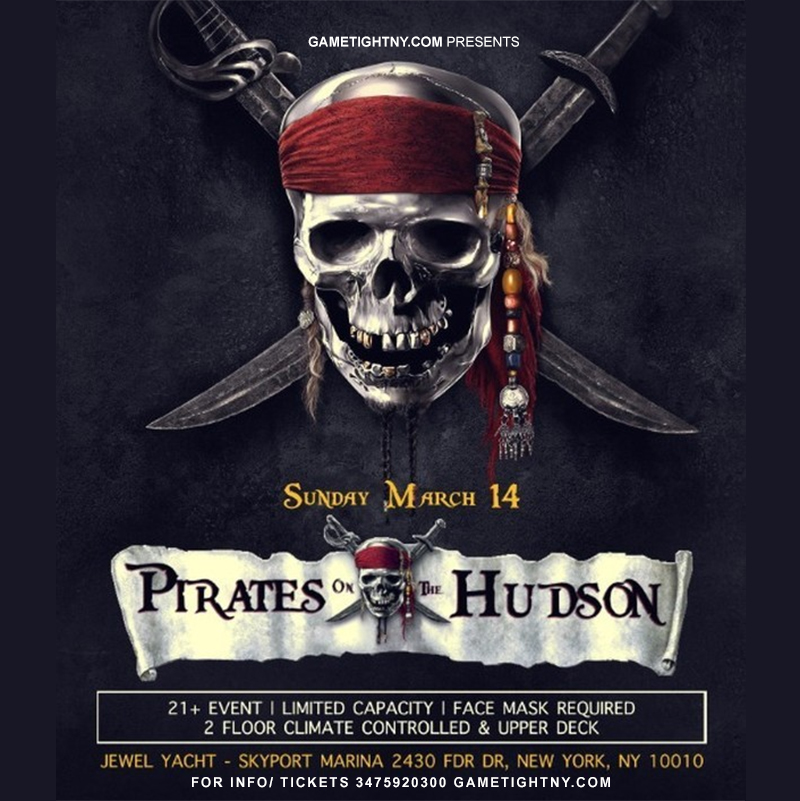 Cristian Arango Pirates On The Hudson Sunset Yacht Cruise At Skyport Marina