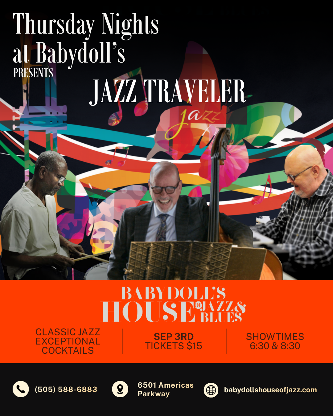 Jazz Traveler Trio — jazz photo by Tracey Whitney | All About Jazz
