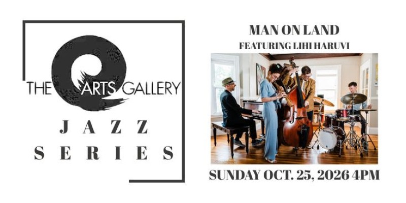 QArts Gallery Jazz Series - Man On Land With Lihi Haruvi — jazz photo by Rich Shelley | All About Jazz