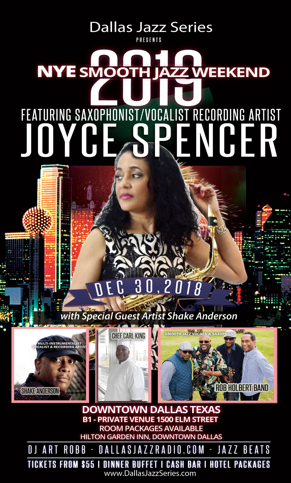 Nye Smooth Jazz Week-end Featuring Joyce Spencer 