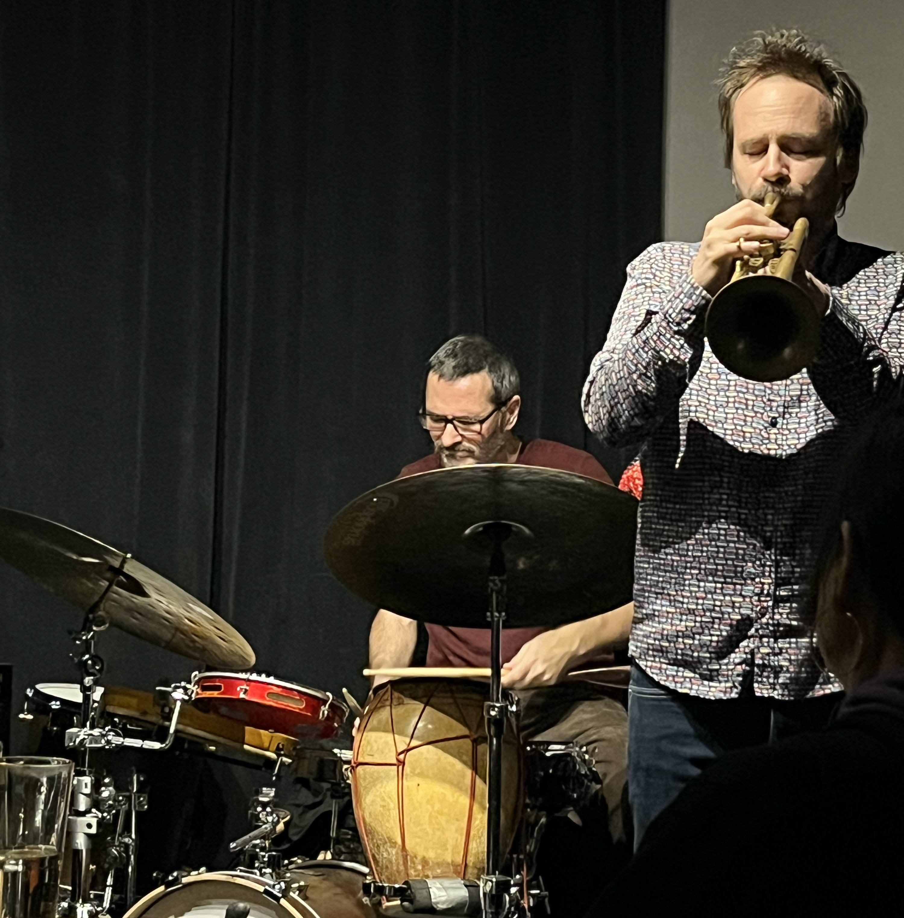 Franco Pina and Julien Alour with the Camille Bertault Quintet