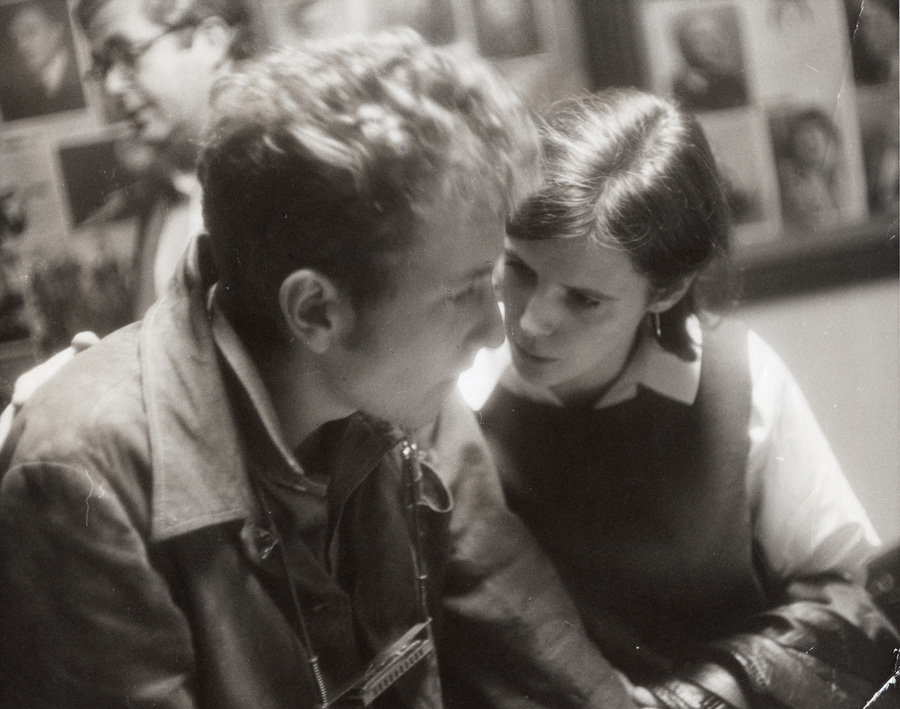 Bob Dylan and Betsy Siggins at Club 47 Circa 1963