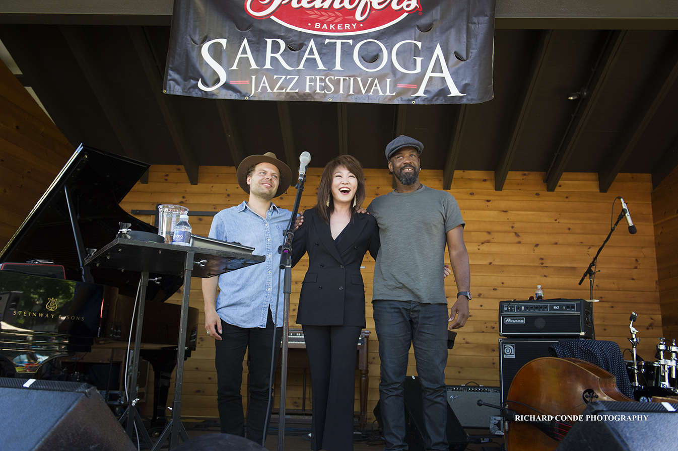 Youn Sun Nah at the Saratoga Jazz Festival