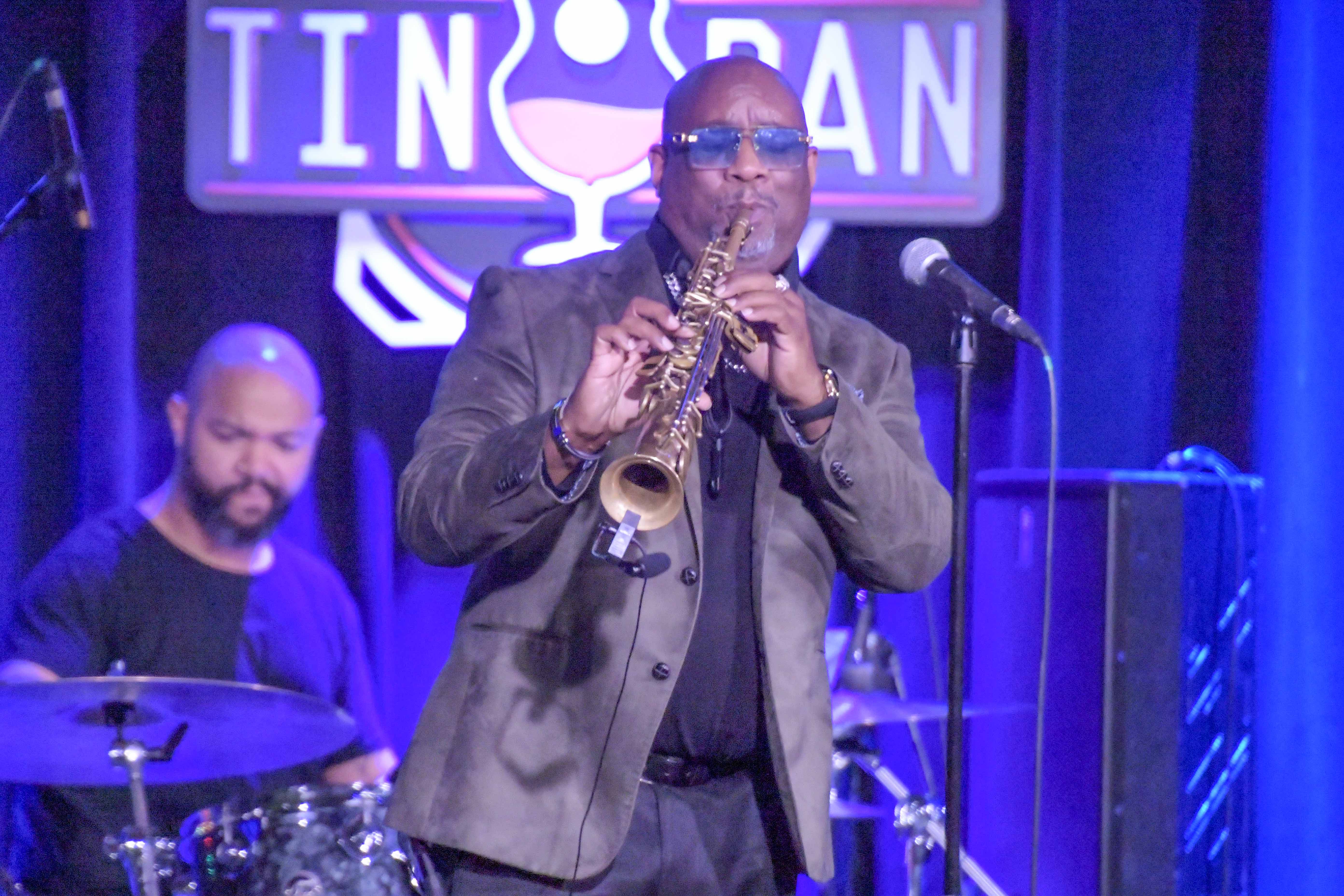 Tony Exum Jr - tenor & soprano sax