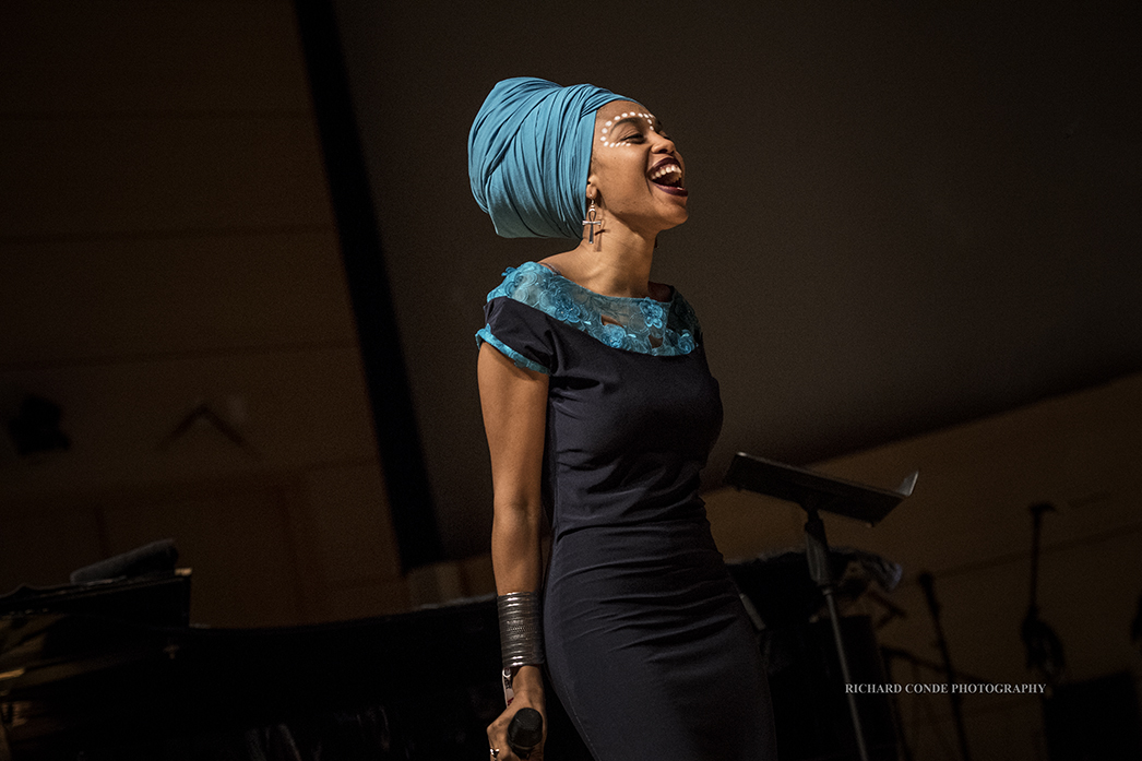 Jazzmeia Horn at the 2018 Winter Jazz Festival