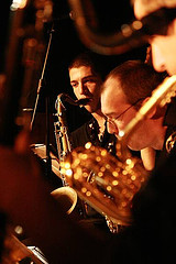 Guillaume Perret and Diego Fano with "Lebocal" at Catalyse, Geneva, Switzerland, 2005