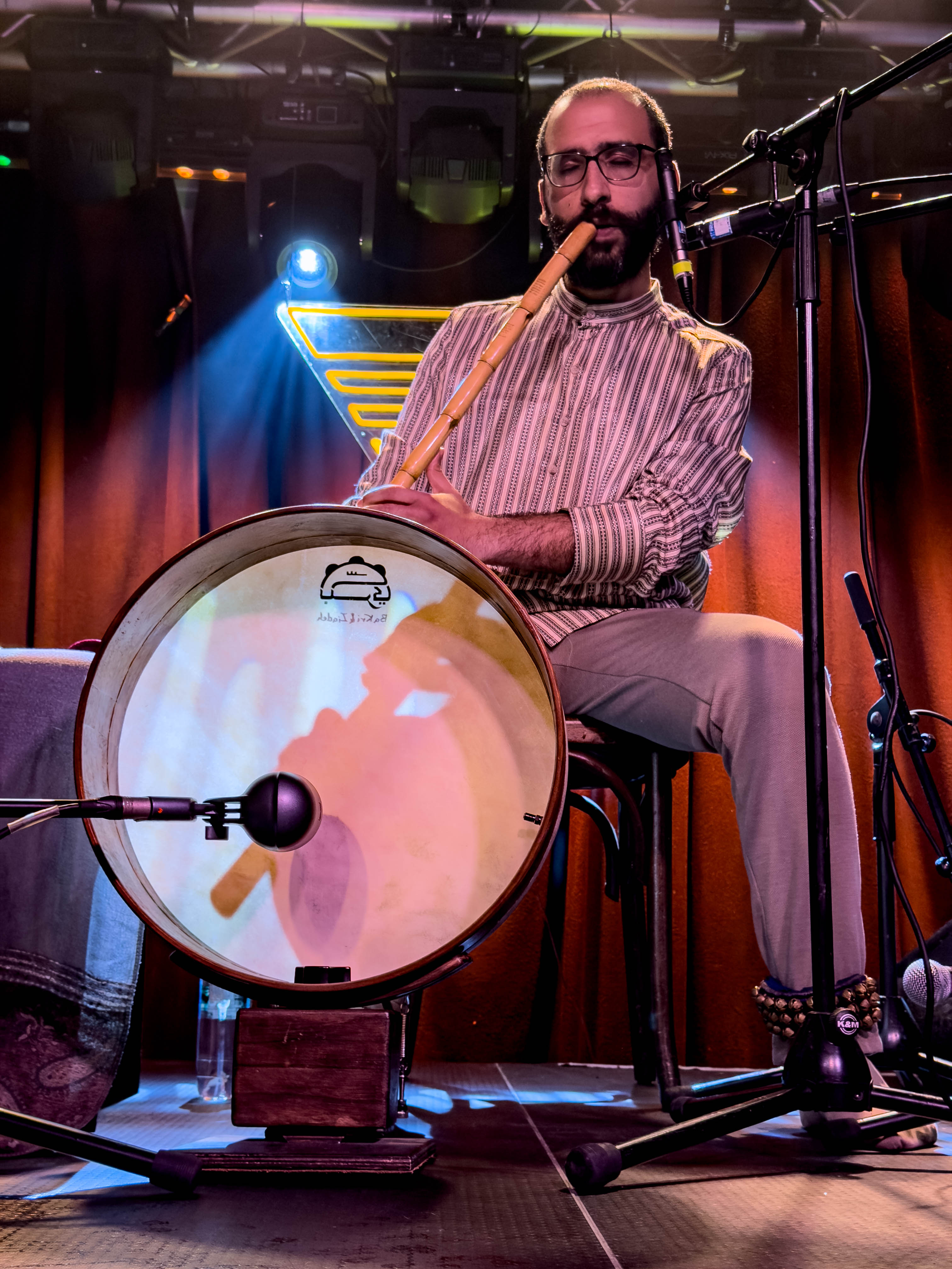 Faris Ishaq performs at Oslo Bar in Hackney, London on 6 May 2025 hosted by Through The Noise (noisenigh239) — jazz photo by Richard Lipman | All About Jazz