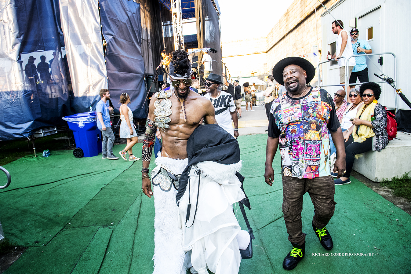 George Clinton and Parliament Funkadelic at the 2018 Newport Jazz Festival