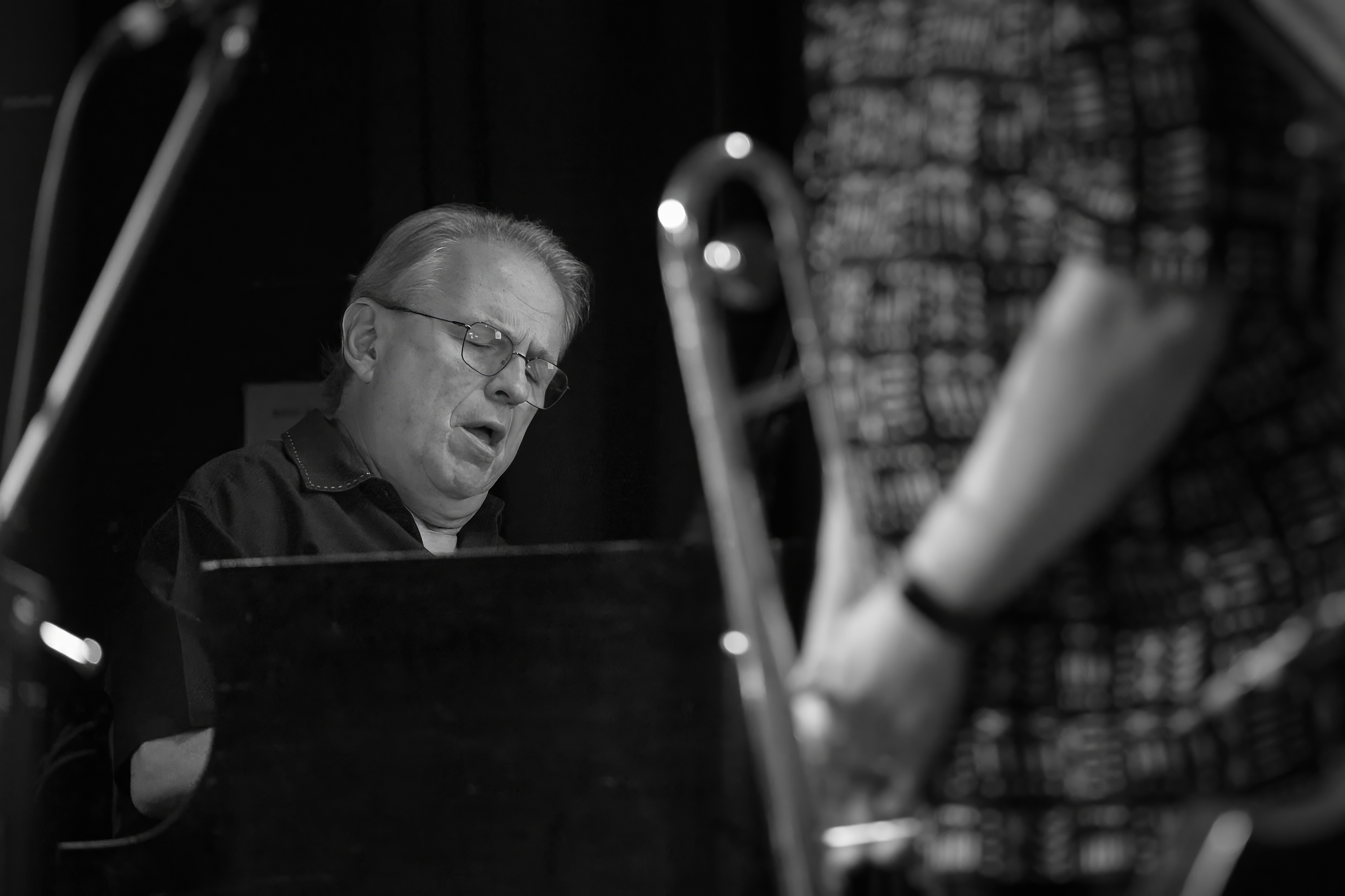 David Hazeltine at the 2025 Rochester International Jazz Festival