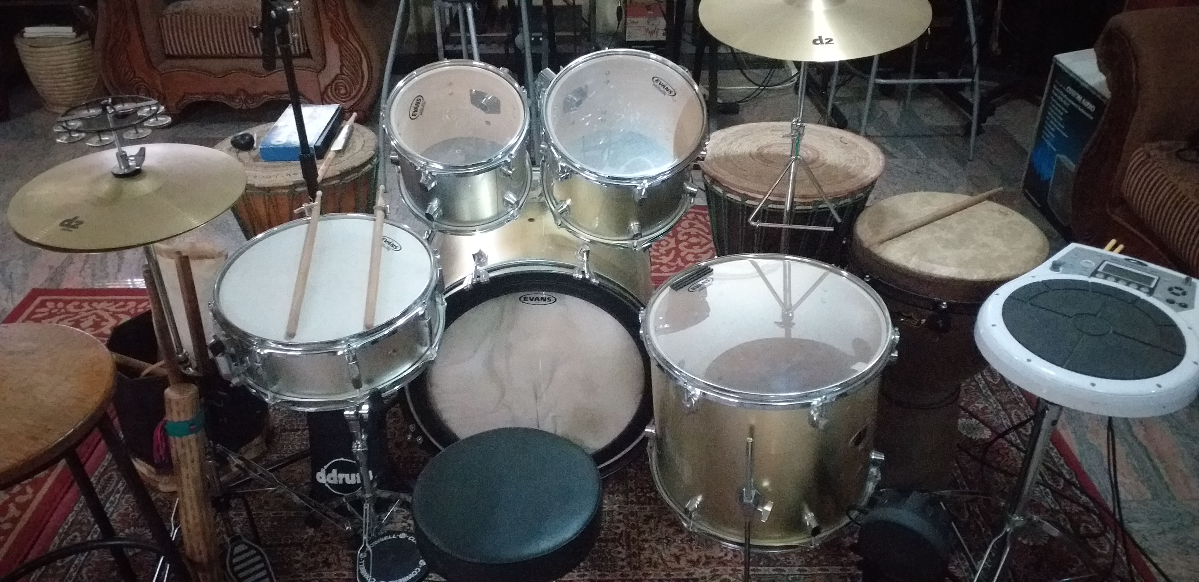 DDrum 5-piece Trapset