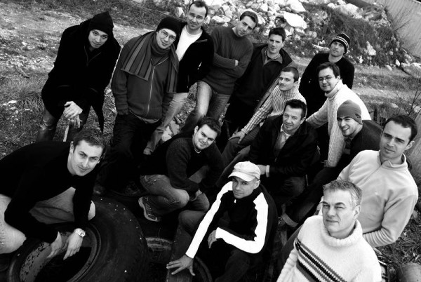 Recording of the CD of the Group "Lebocal" at Studio de la Buissonne, Avignon, France, March 2006