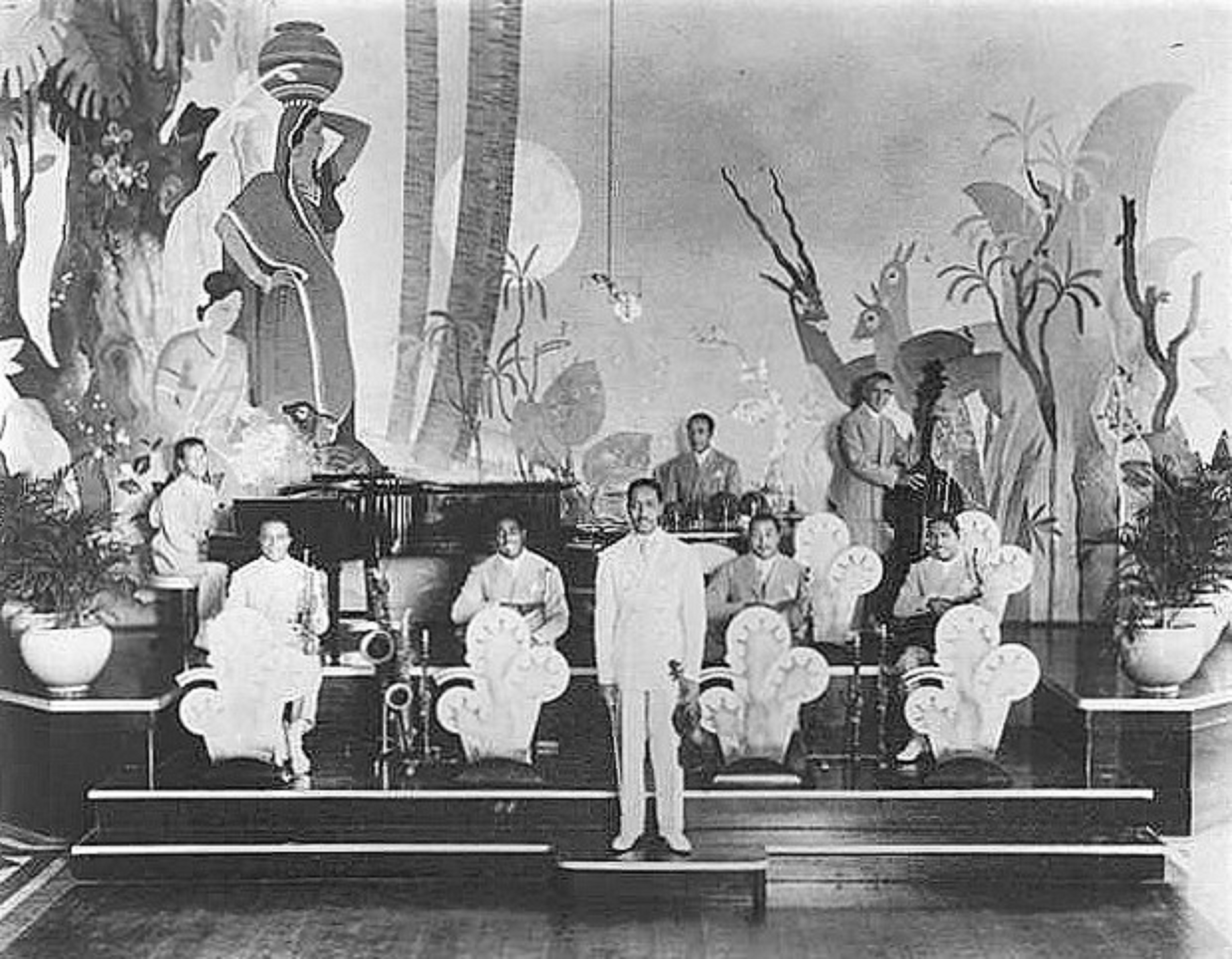 Leon Abbey Orchestra, Taj Mahal Hotel, Bombay