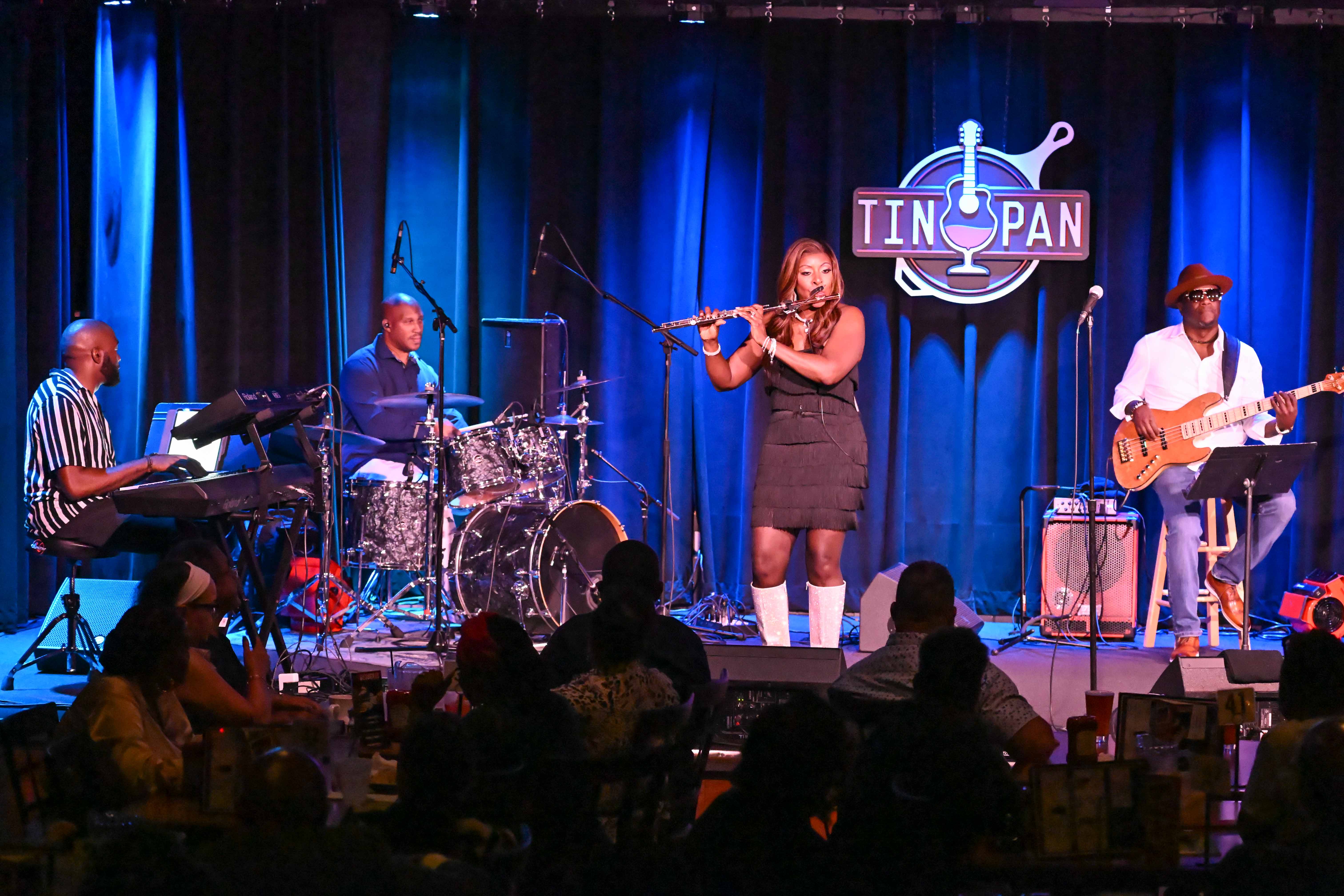 Althea Rene - flute, Will Allen - drums, Kevin Jackson - base & Ken Trell Harris Sr. - keyboards
