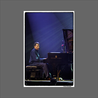 Abdullah Ibrahim Jazz in Marciac, France, August 2005