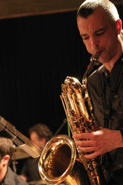 Joel Musy with "Alain Della Maestra & Edition Speciale Tentet" at Amr, Sud Des Alpes, Geneva, Switzerland, 2005