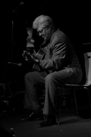 Larry Coryell of Larry Coryell Trio - Gdynia/Poland in Apr. 2005