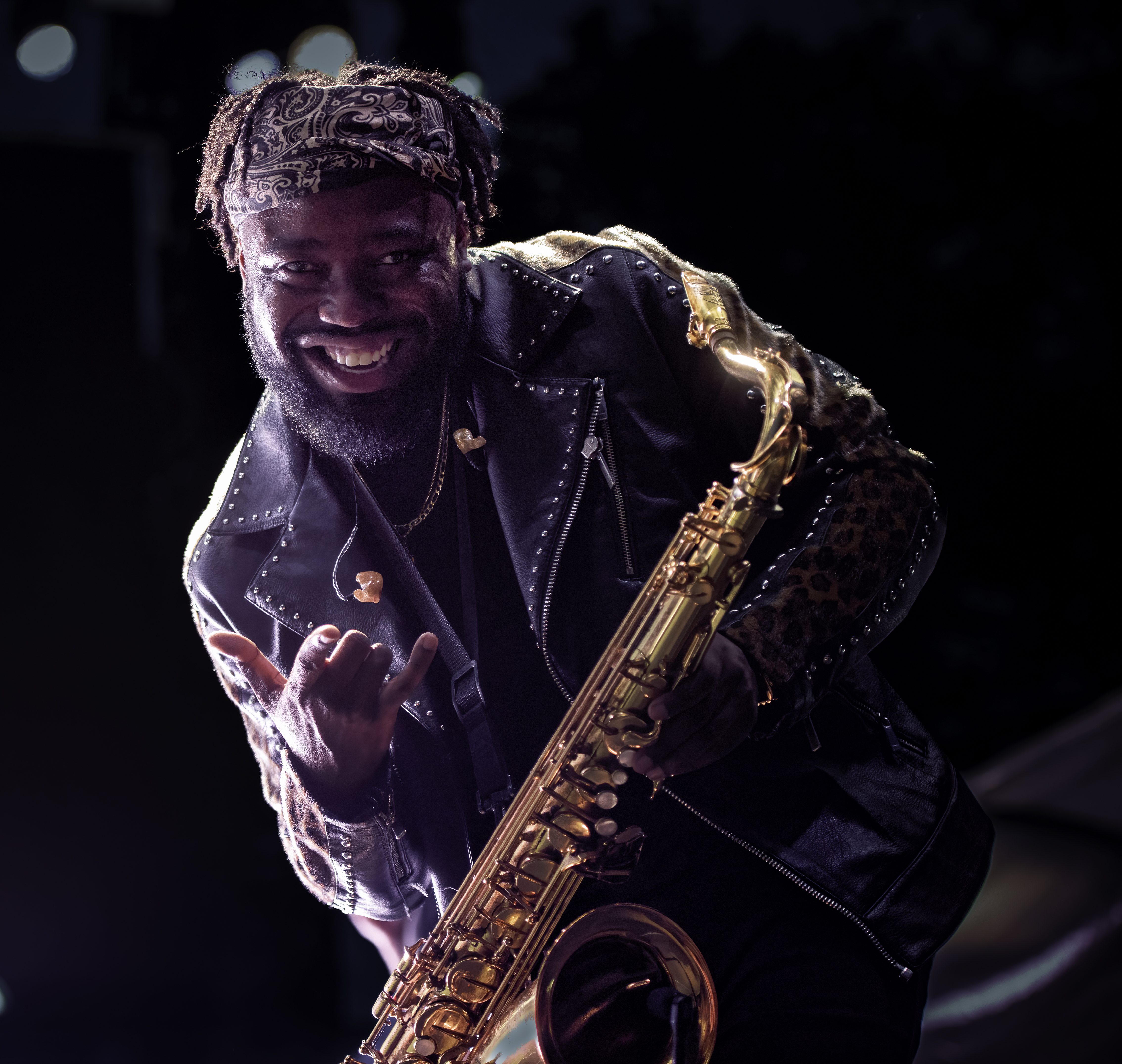 BK Jackson with Trombone Shorty’s Voodoo Threauxdown at SummerStage