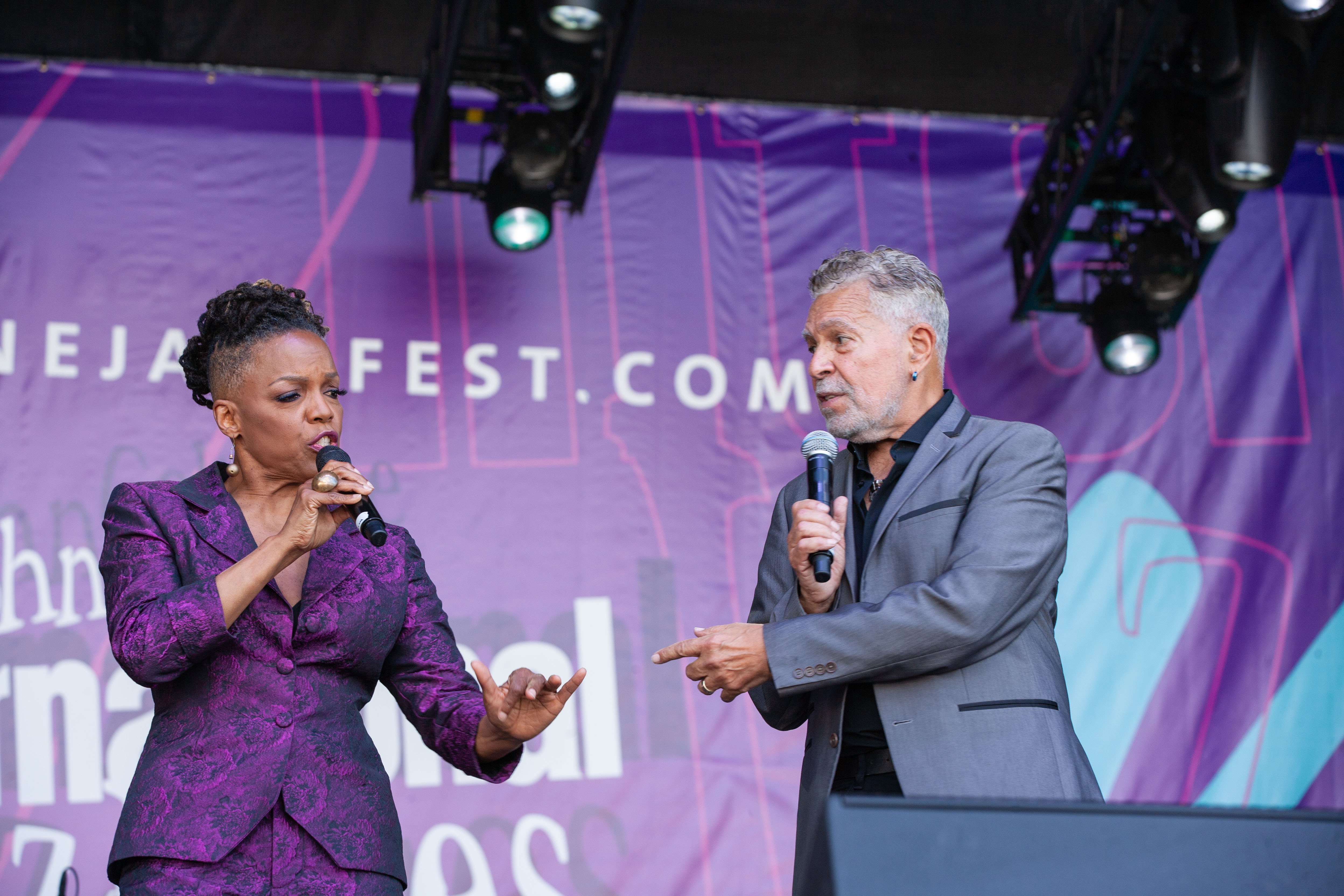 Nnenna Freelon and Clint Holmes