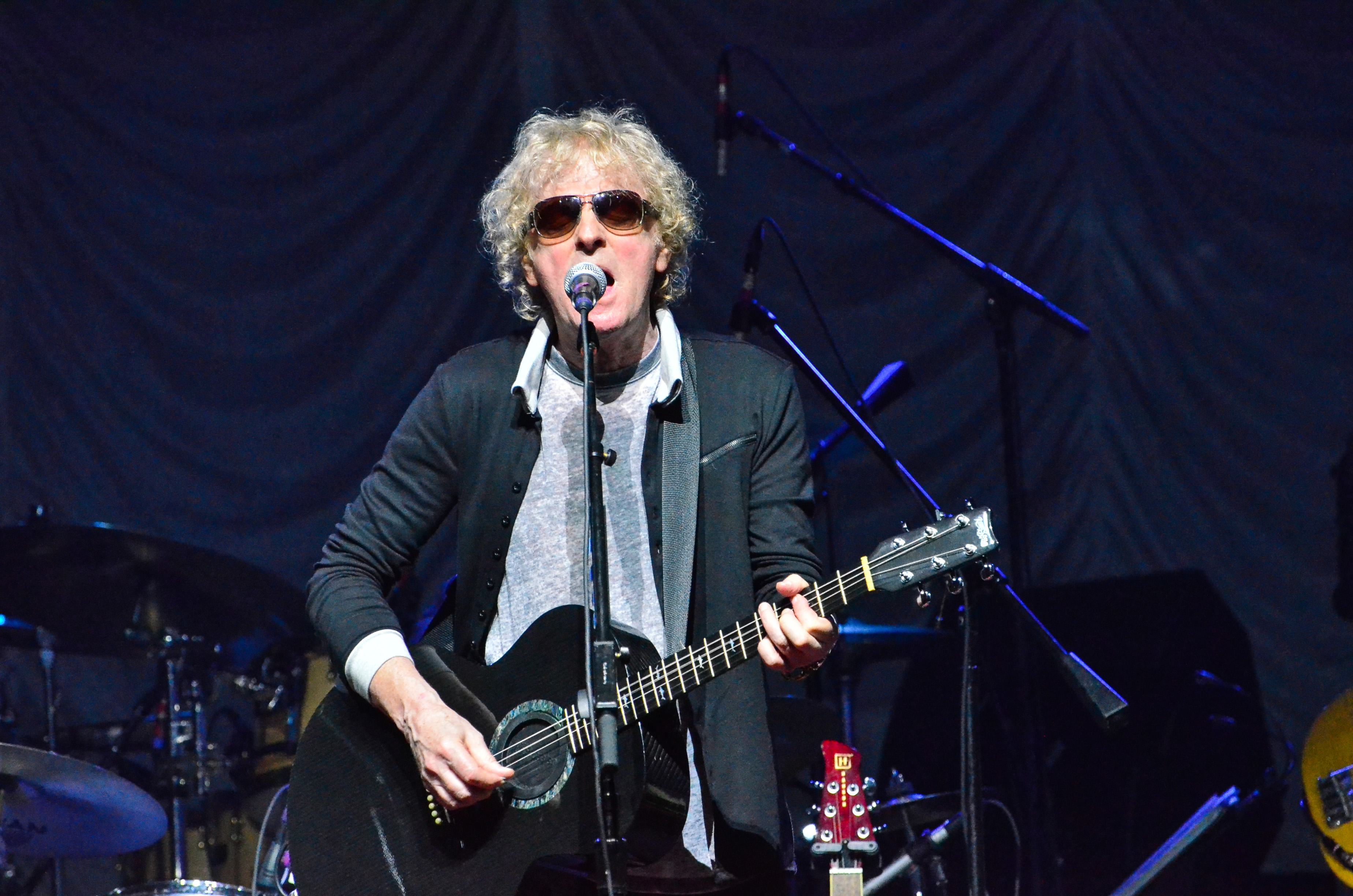 Ian Hunter at the Paramount in Huntington, NY on 9-23-2015.