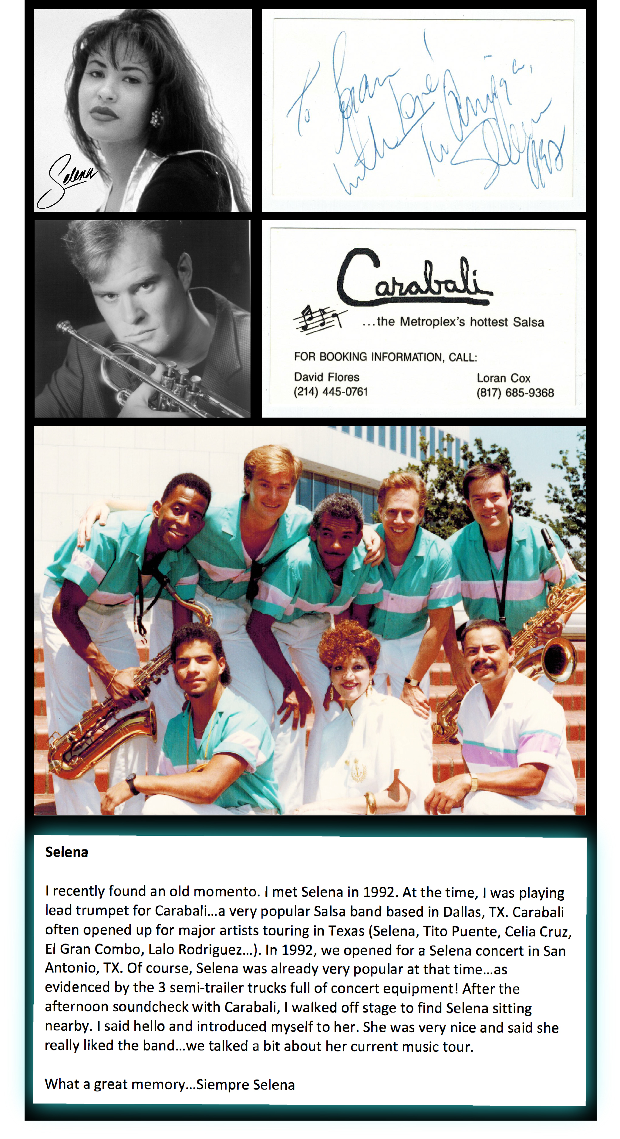 Loran Cox_Selena Quintanilla